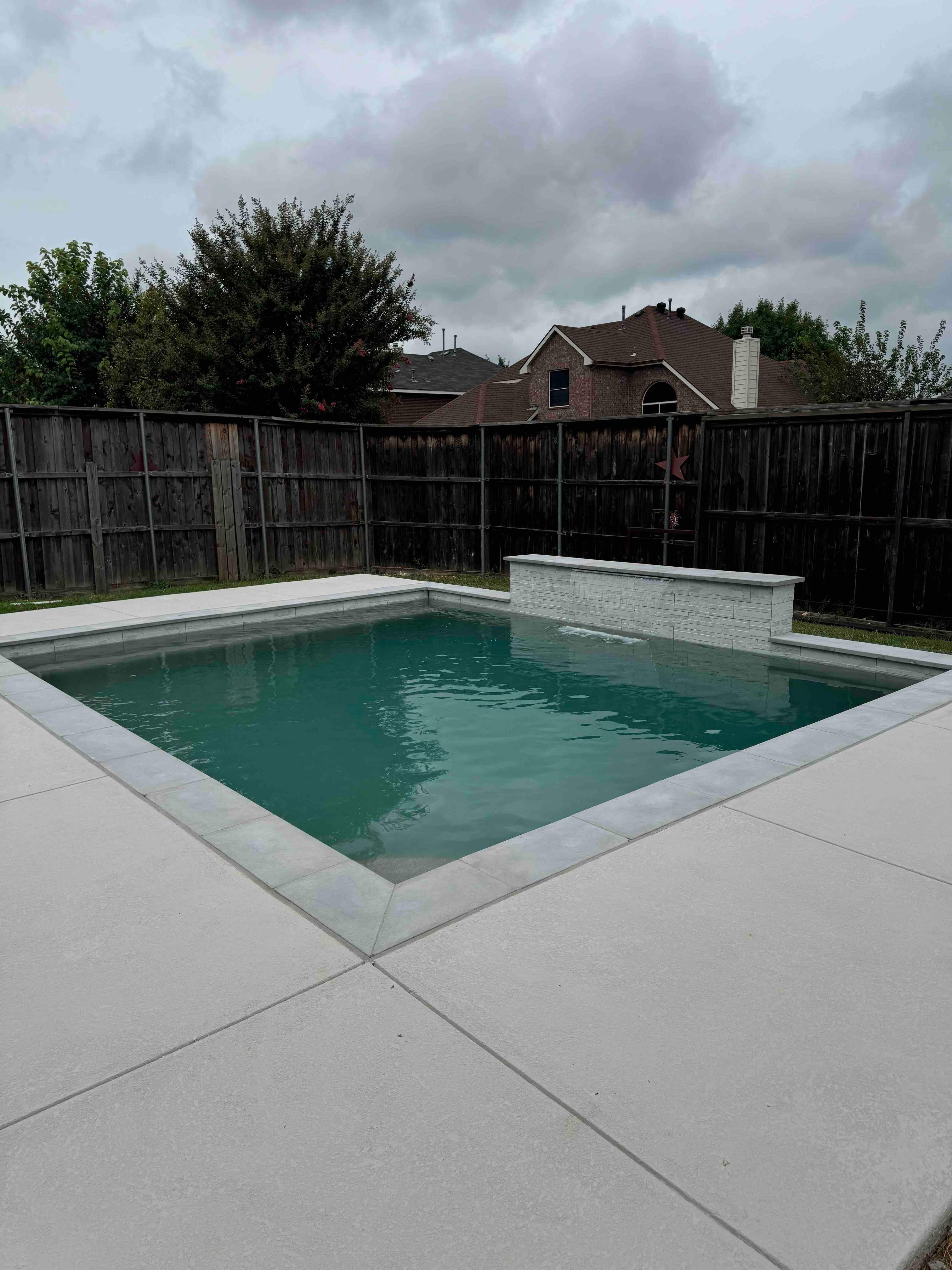 Modern Geometric Pool by Pinnacle Pools and Spas - DFW