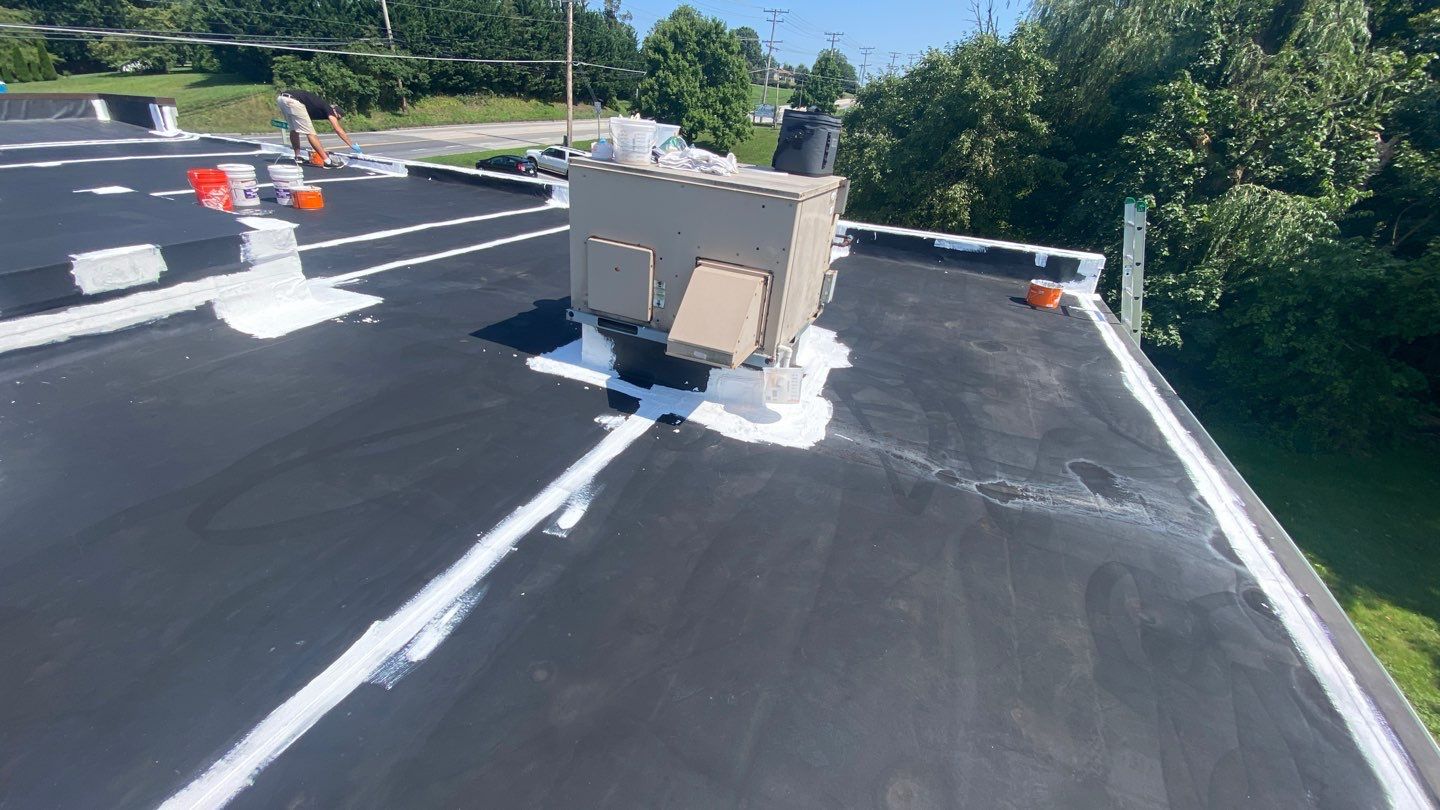 Silicone Roof Coating in Manchester, MD • Premier Dental by Seipp Roofing, LLC