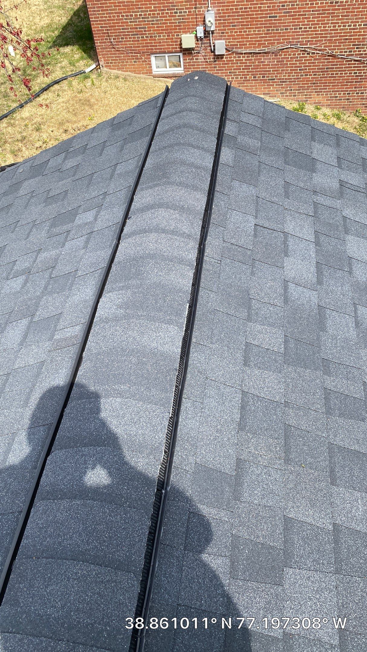 Falls Church - Certainteed Landmark Charcoal Black Roof Project by RM Banning, Inc.