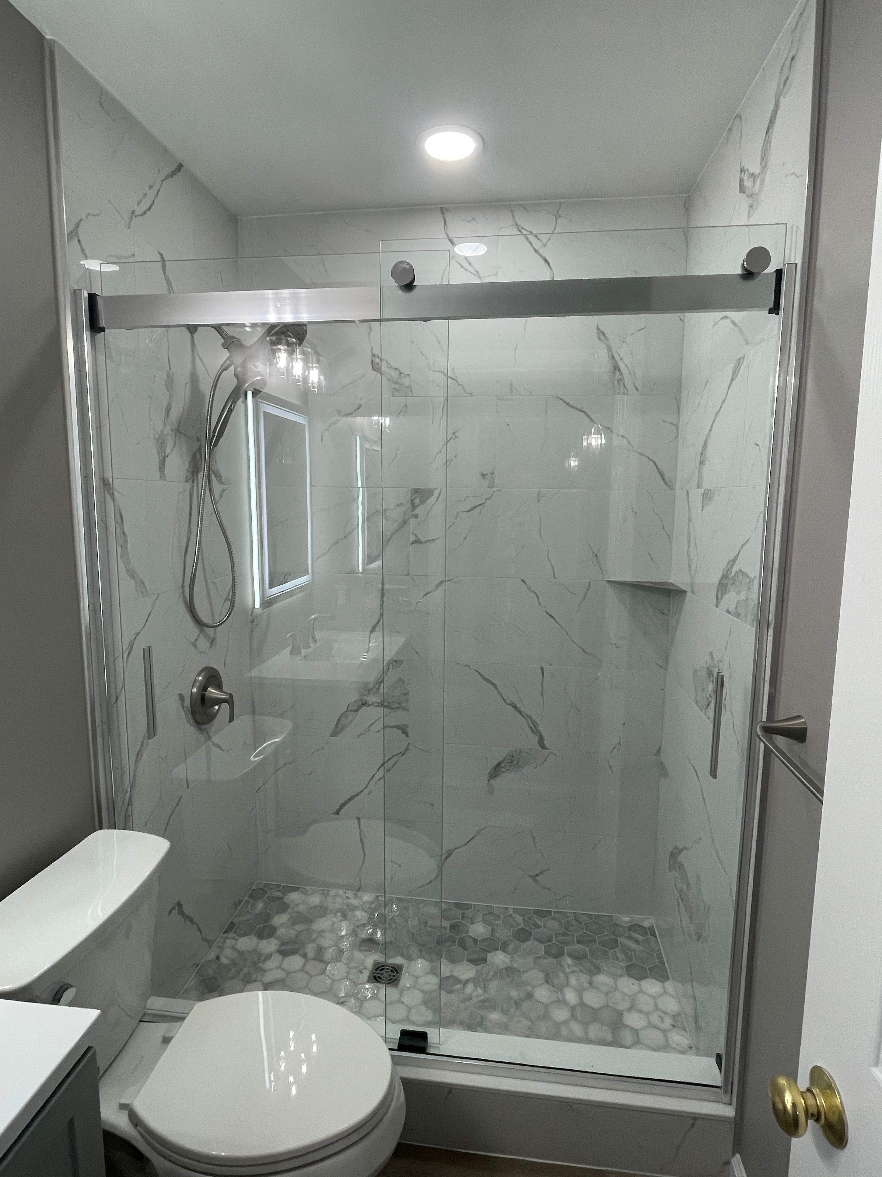 Master Bathroom & Secondary Bathroom Remodel - Bowie, MD by Remodel Now