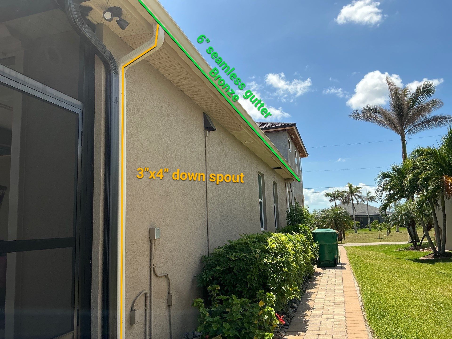 Replace Bronze Soffit and Fascia in Port Charlotte FL by Gutter Professors
