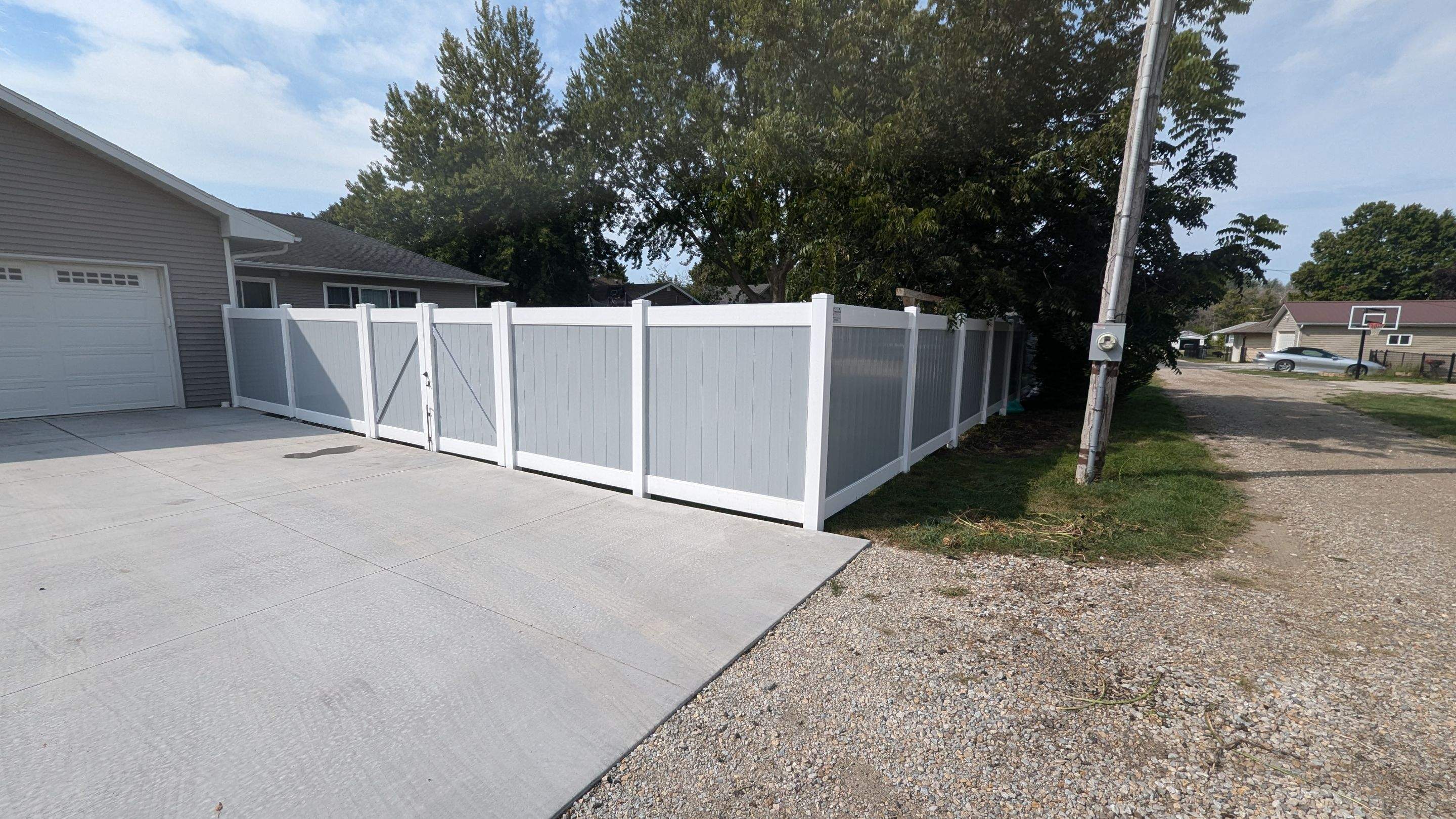 Project in Dike by Perfect Picket Fence and Stain