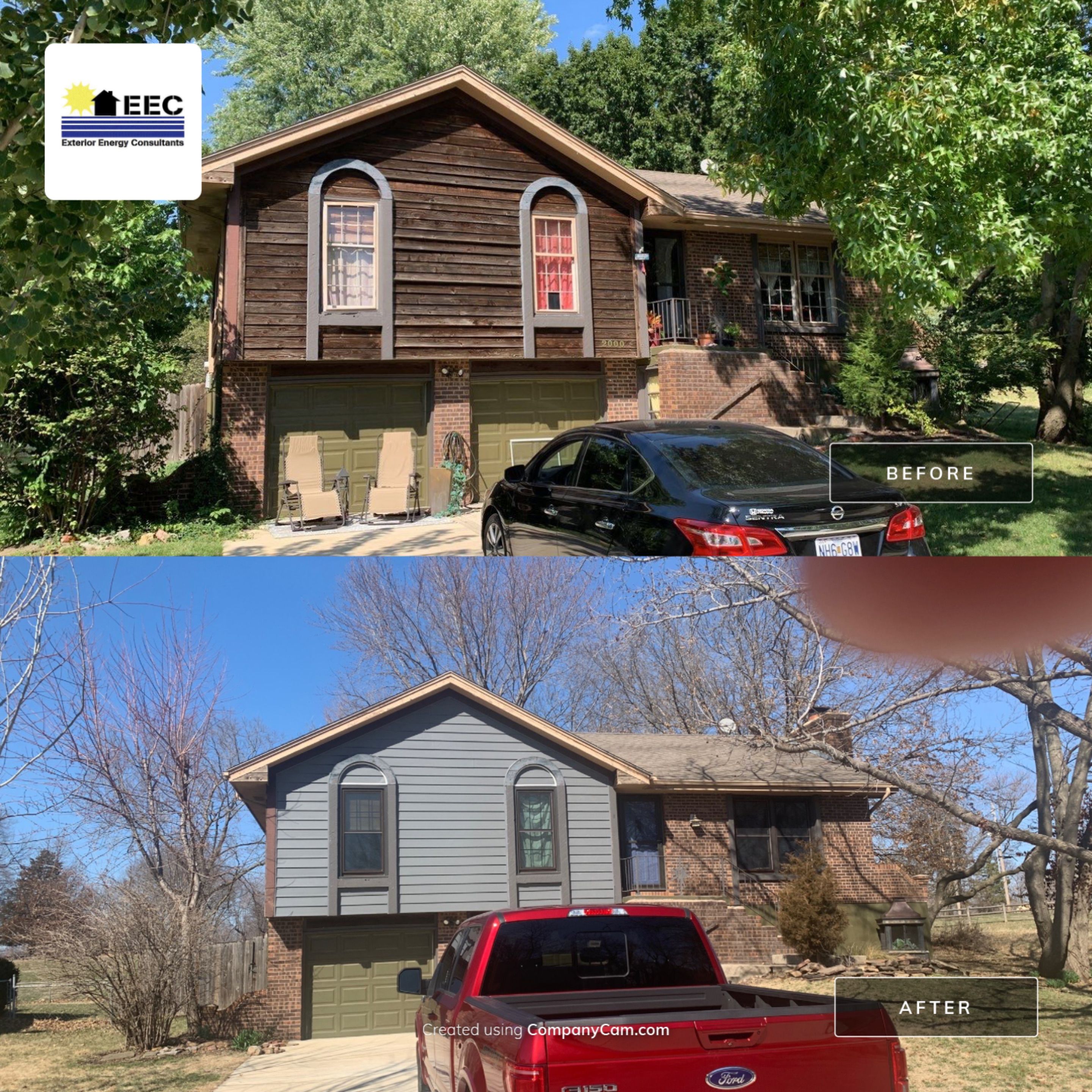 Siding Installation and Heartland Ultra install by EEC Windows, Siding & Roofing