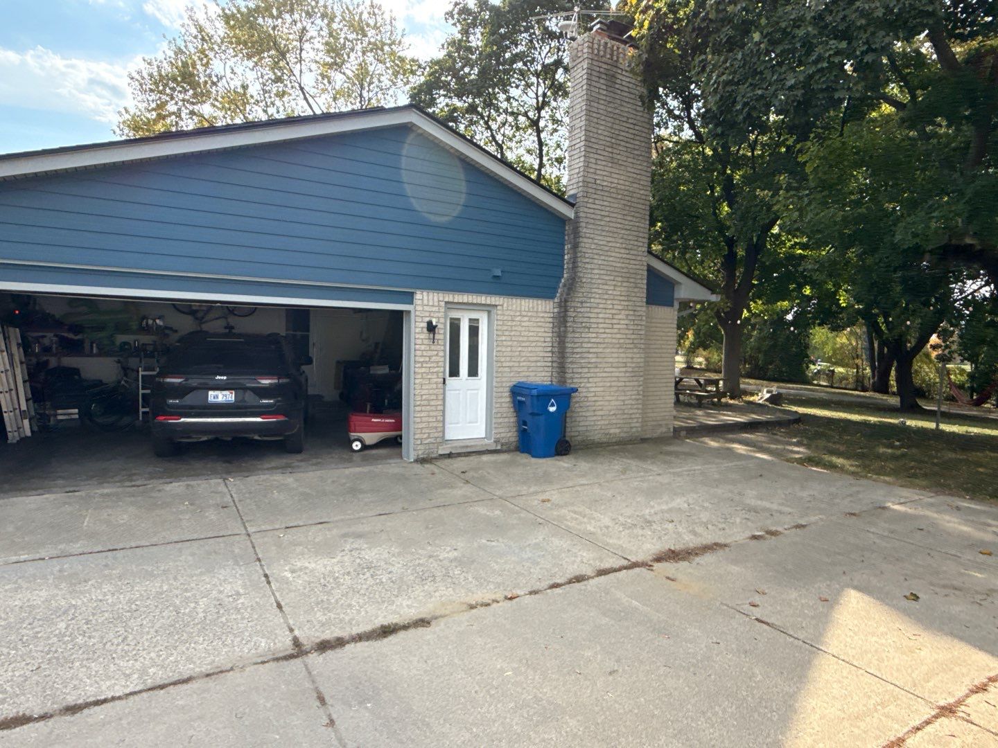 Siding Replacement using Ascend Laguna Blue by 180 Contractors