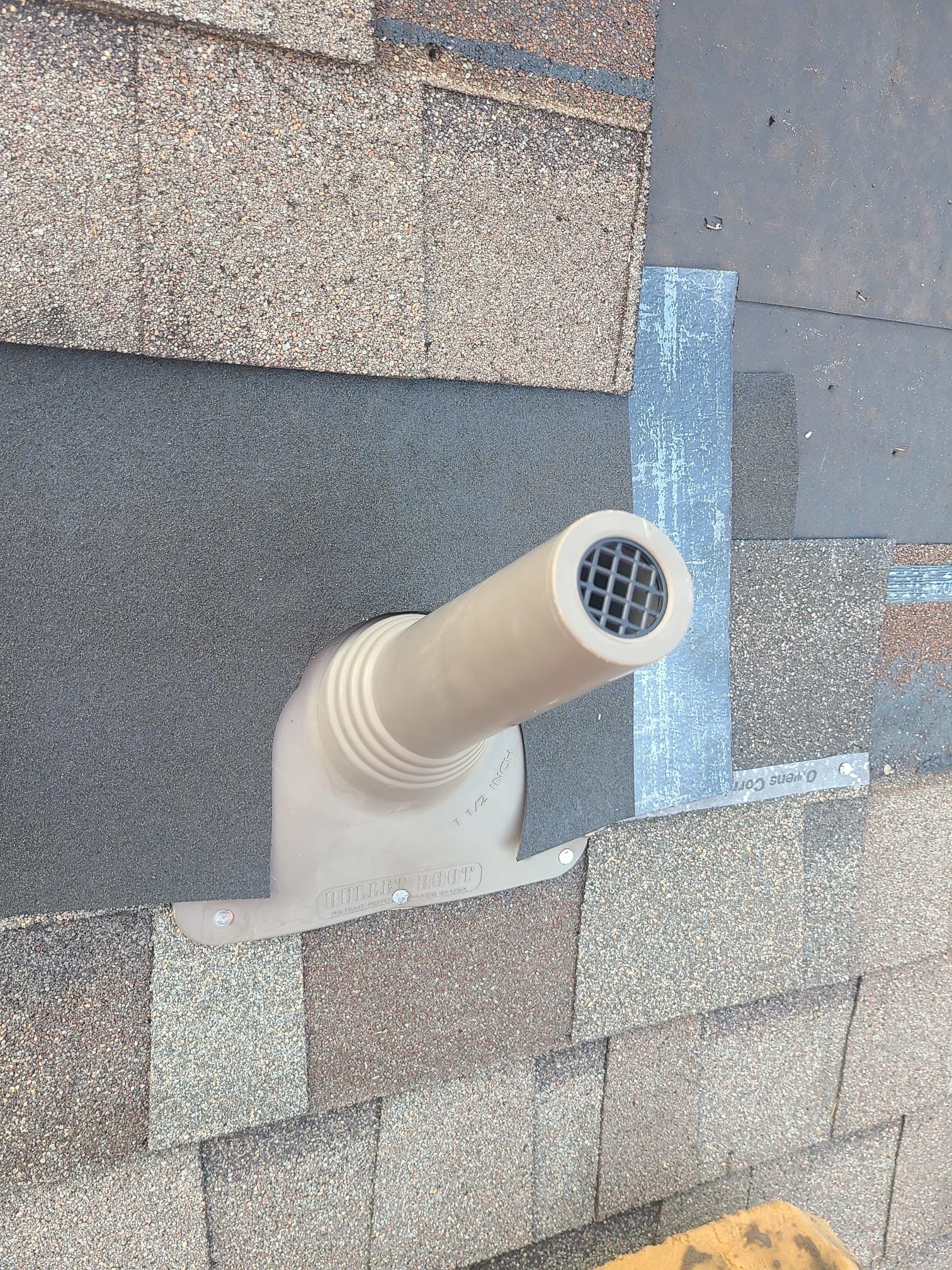 Hail Damage using Owen's Corning Duration (Lifetime) Shingles by Roof Repair Company