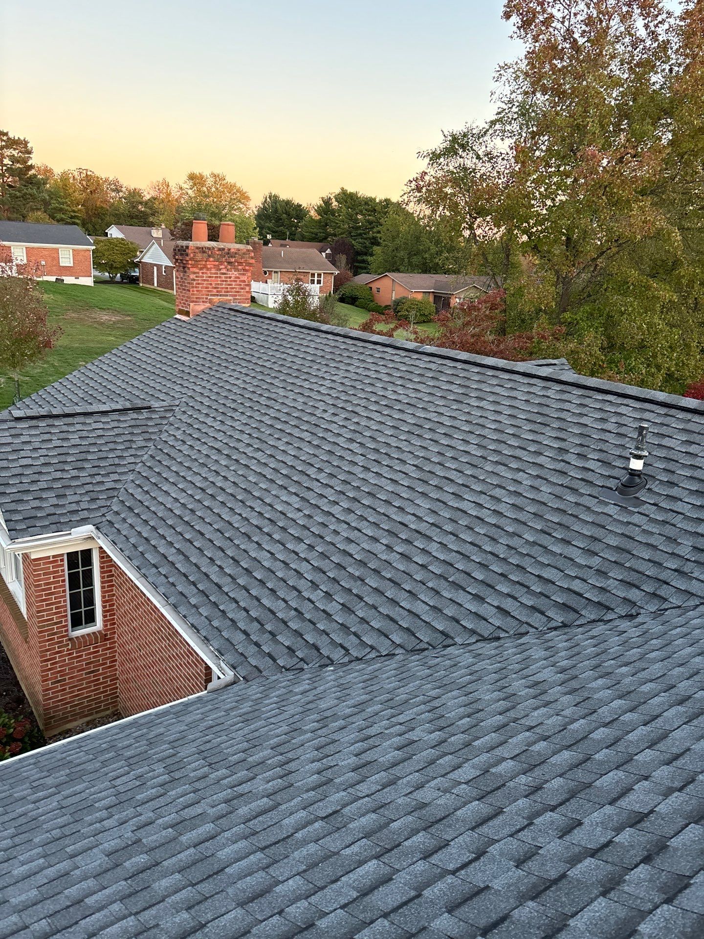 Residential Roofing Installation using Timberline UHDZ Shingles - Pewter Gray by RoofX 