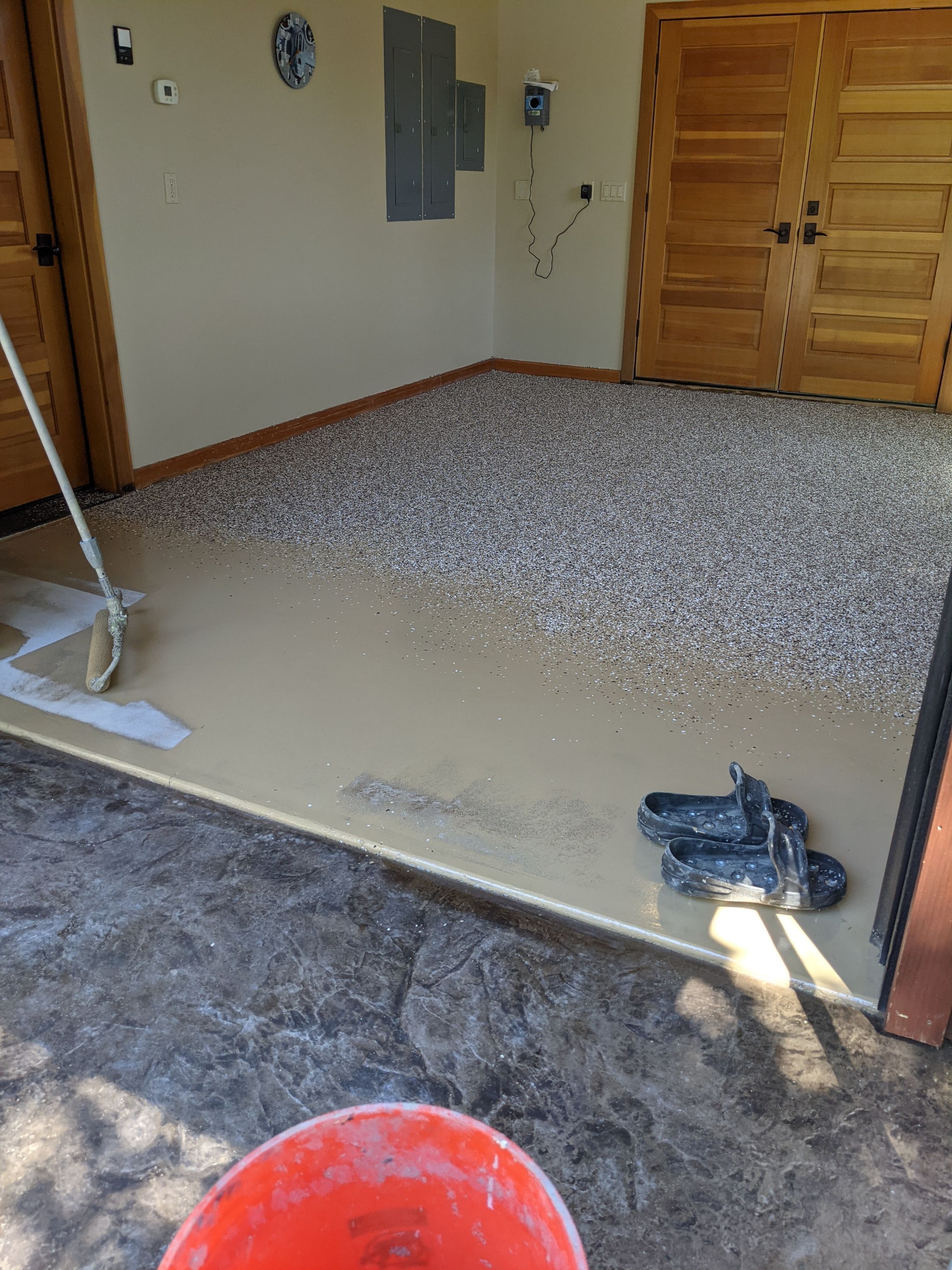 Shop Transformation using Sandstone and the Penntek Evolution System by Croc Coatings, LLC
