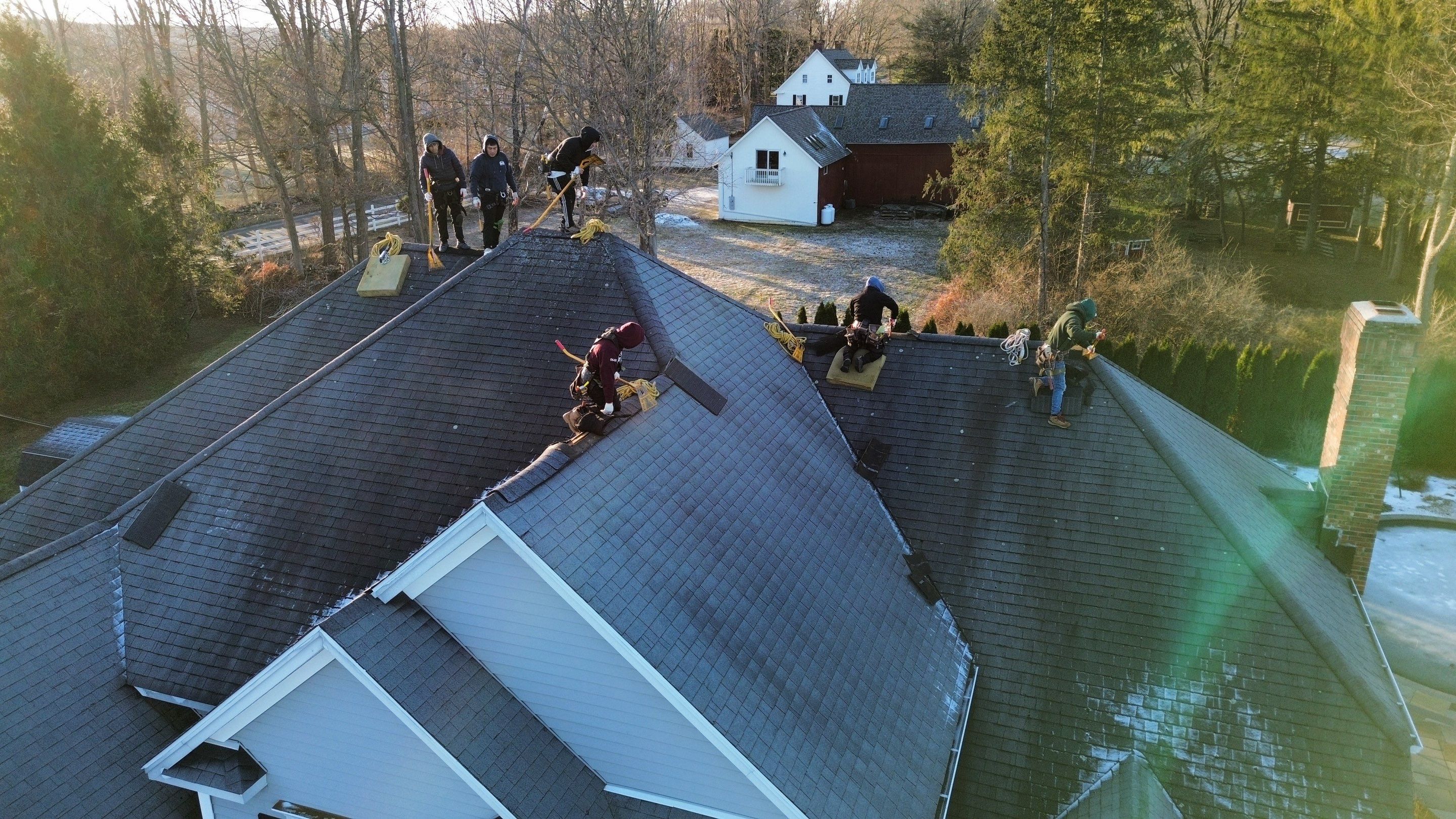 Federowicz Roof Completion by Royal Restoration CT 