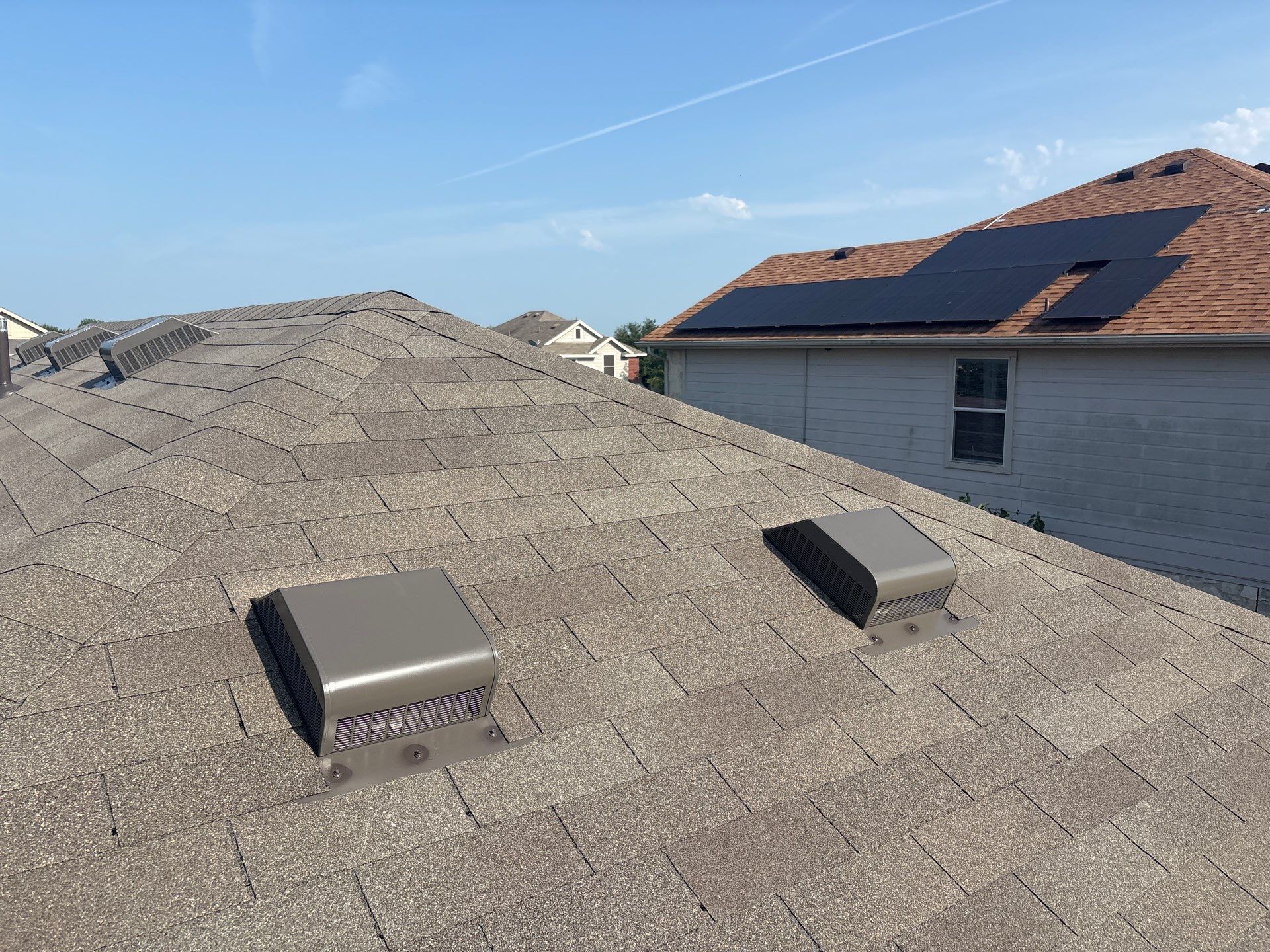 Roof Replacement in Hutto, TX | Owens Corning Driftwood Shingles by Kstylez Roofing & Construction