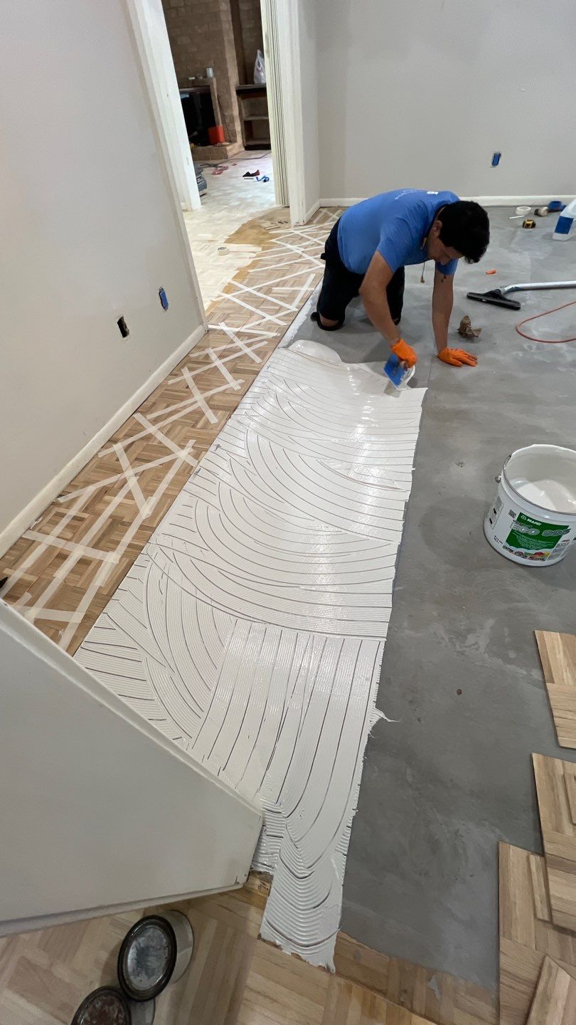 Project in Houston, TX by Floor Coverings International Houston Heights