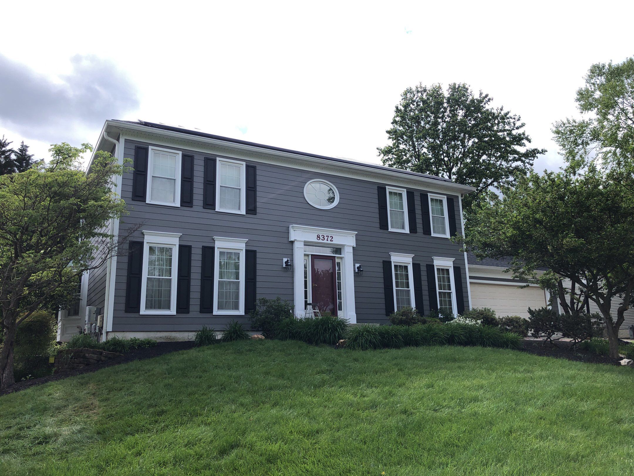 Siding Replacement using James Hardie siding by American Home Contractors