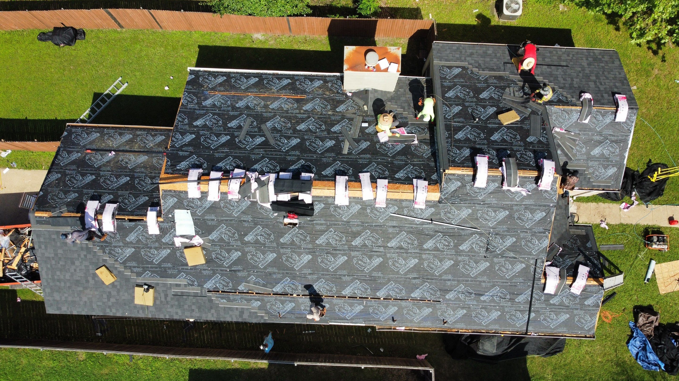 Storm Restoration Project by Berry Good Roofing 