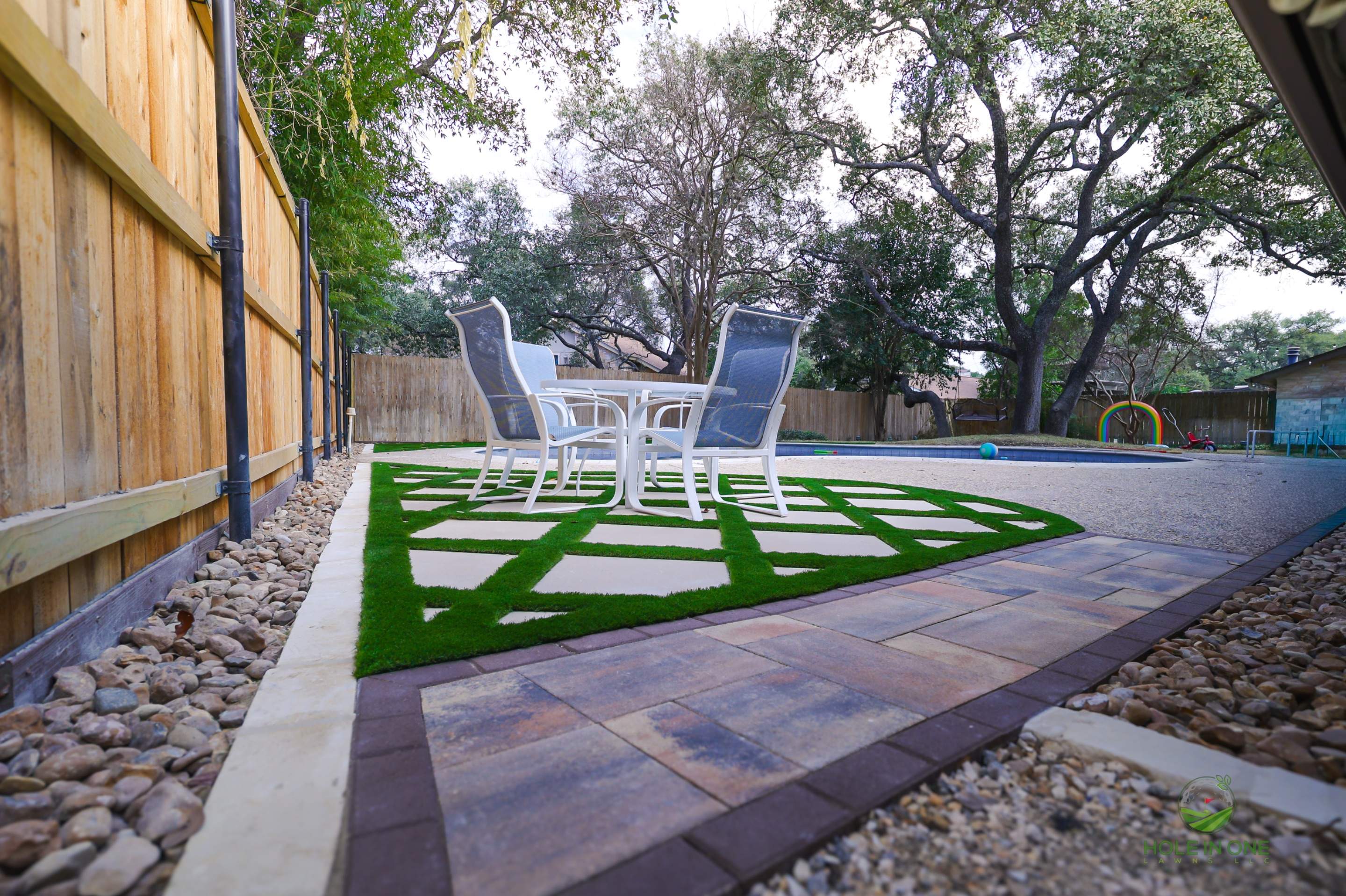 Hunters Creek, San Antonio Tx. by Hole In One Lawns, LLC
