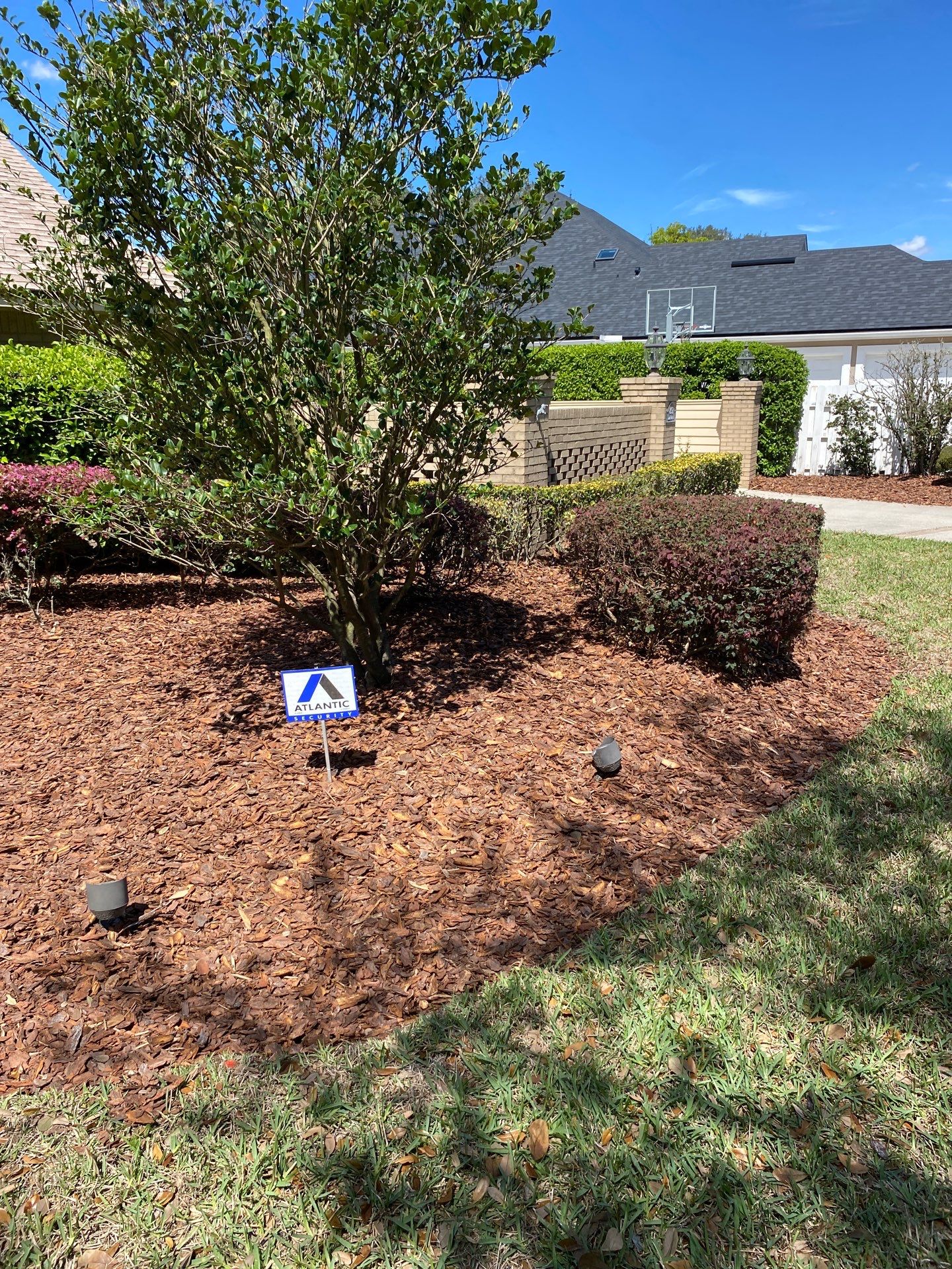 Deerwood Resident | Pine Bark Install by ProGreen Services
