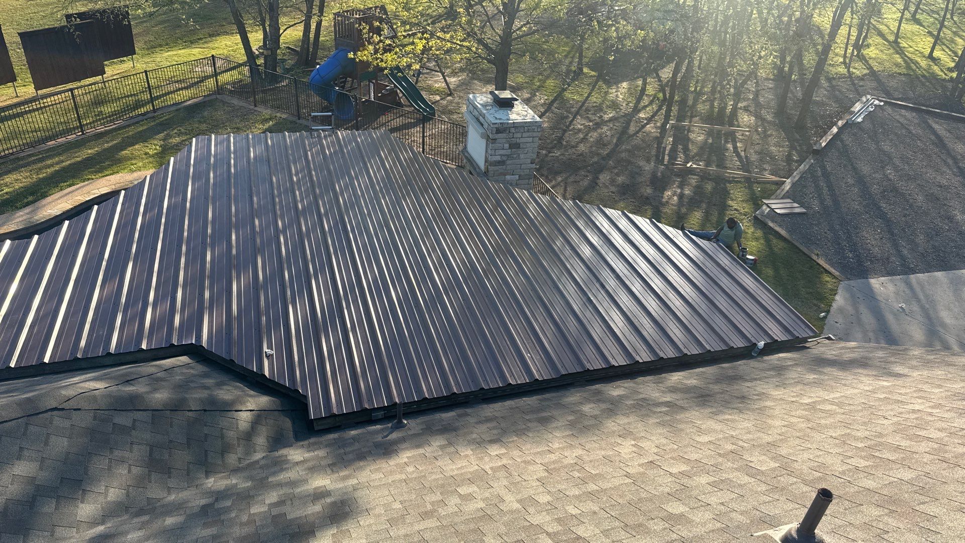Project in St Paul by Rhino Roofing and General Contracting, LLC