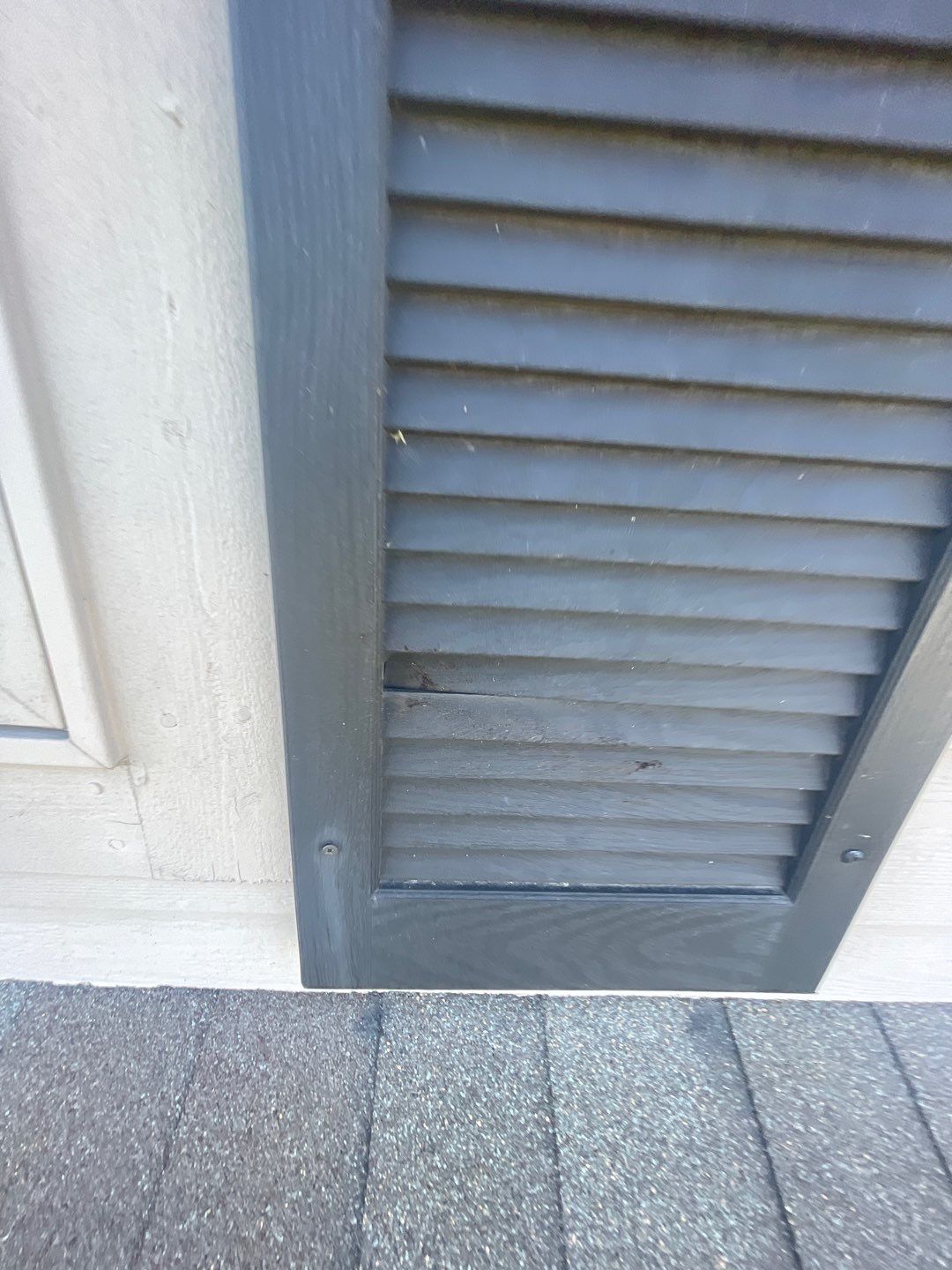 Tornado damage in Whiteland. Roof replacement, James Hardie siding, exterior paint, gutters, windows, doors by 317 Roofing & Restorations