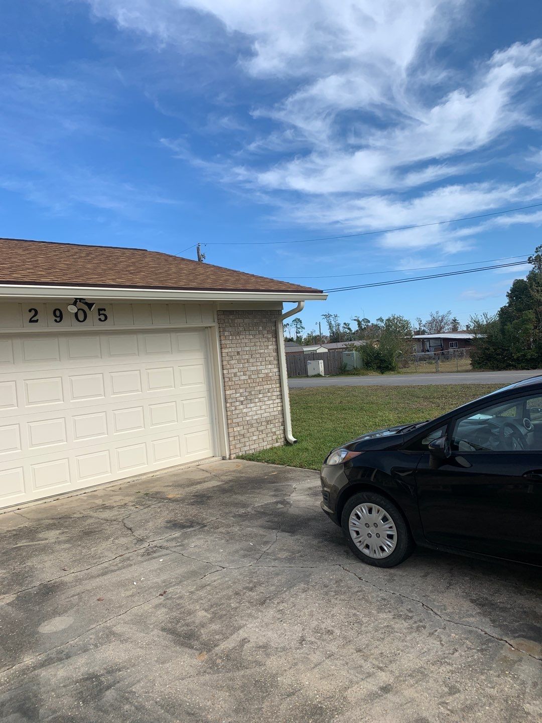 Almond Seamless Gutters  by Gutter Professors