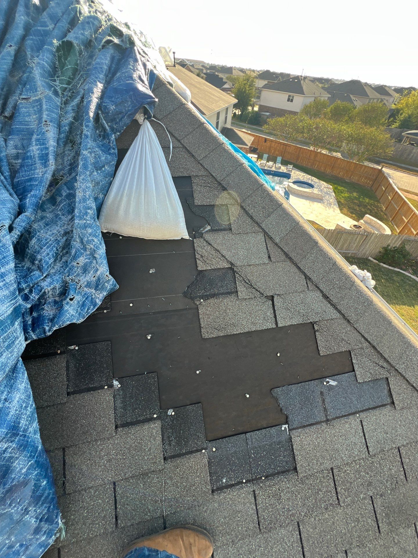 Residential Roofing Repair using Owen's Corning Duration (Lifetime) Shingles by Roof Repair Company