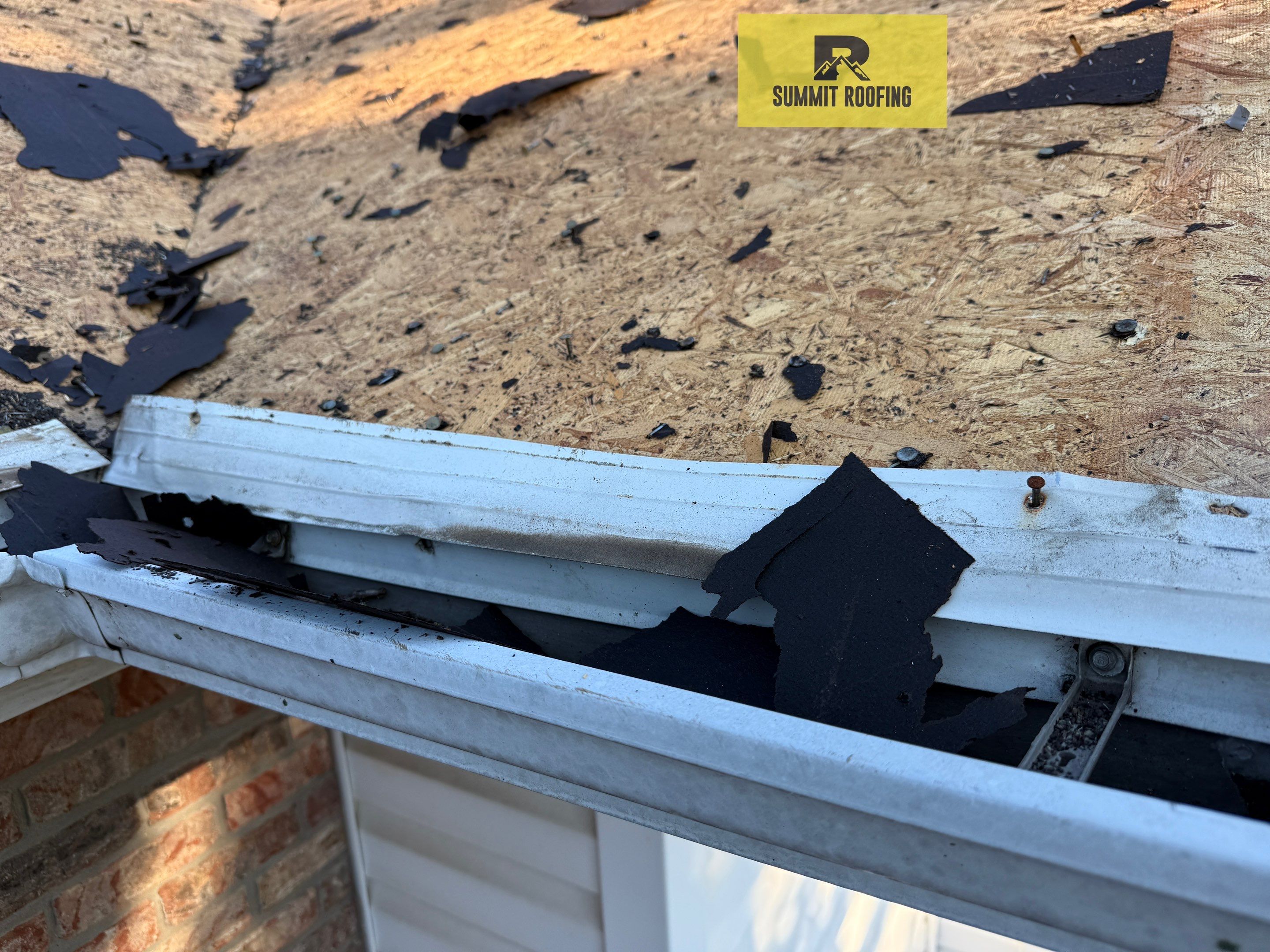 Architectural Shingle Roof Replacement and Decking Repair in Columbia by Summit Roofing