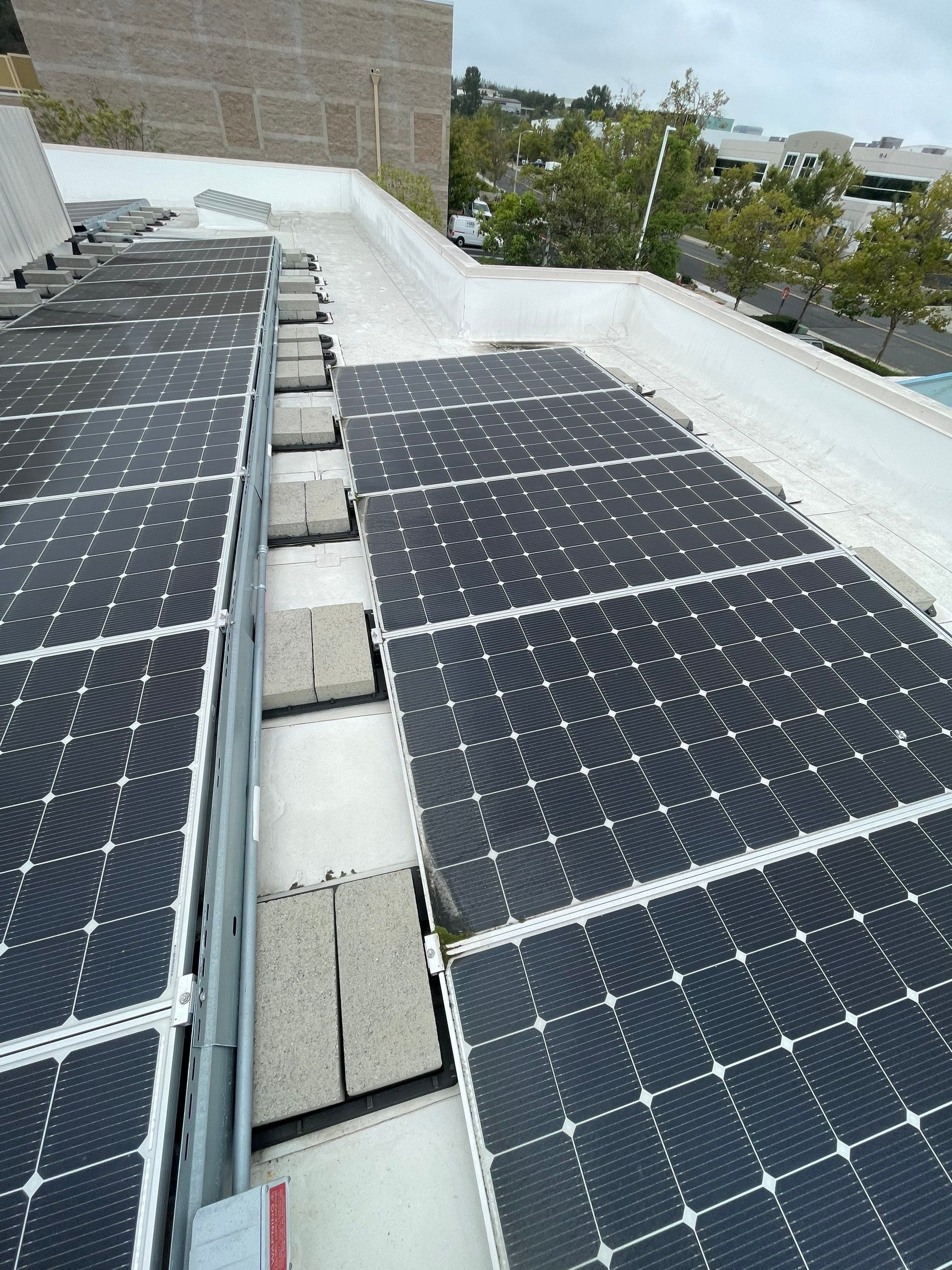 Commercial Solar Cleaning by Palm Coast Solar Cleaning