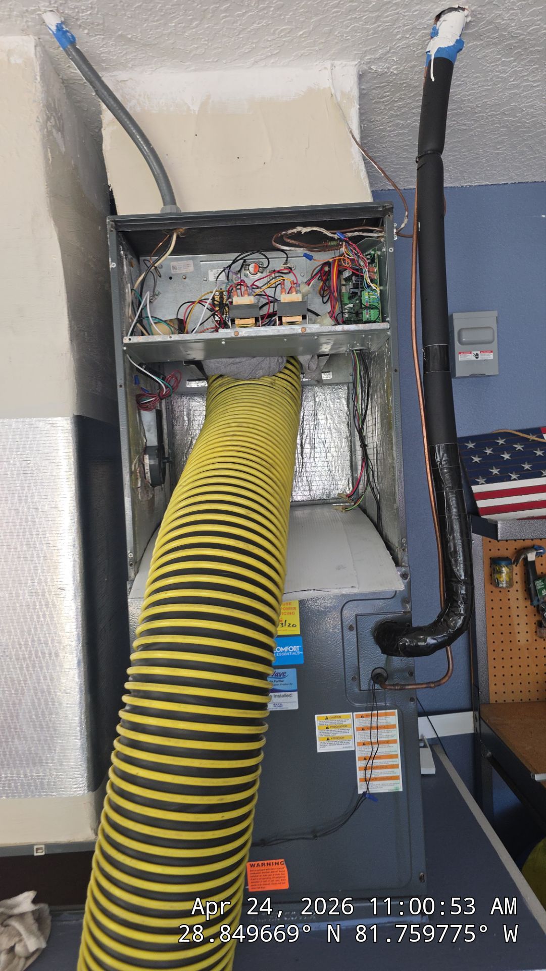 Air Duct Dryer Vent Cleaning Exhaust Bath Fan Repair Dryer Vent Repair Leesburg by Hygienic Air, Inc
