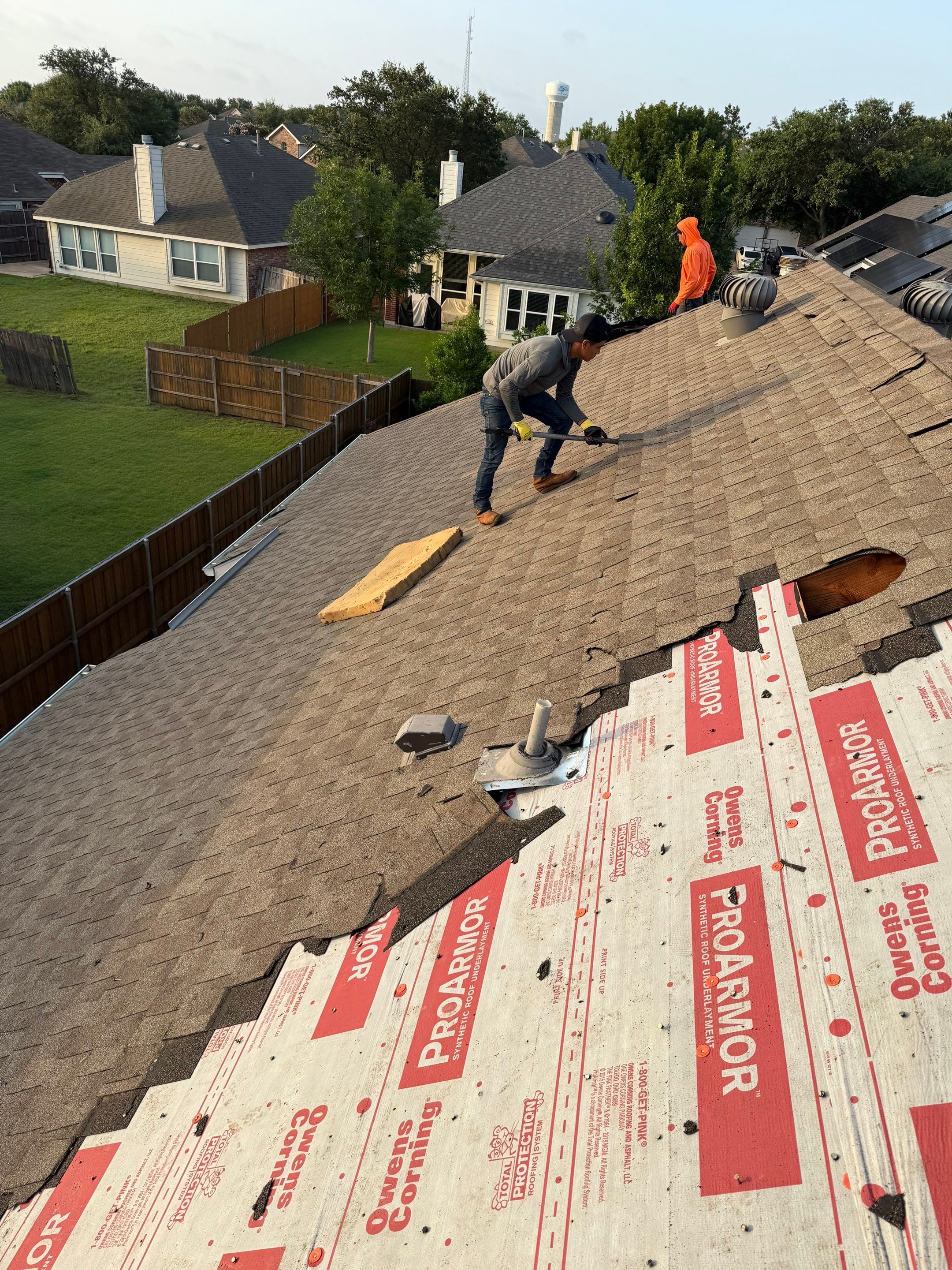 Project in Sachse by Rhino Roofing and General Contracting, LLC