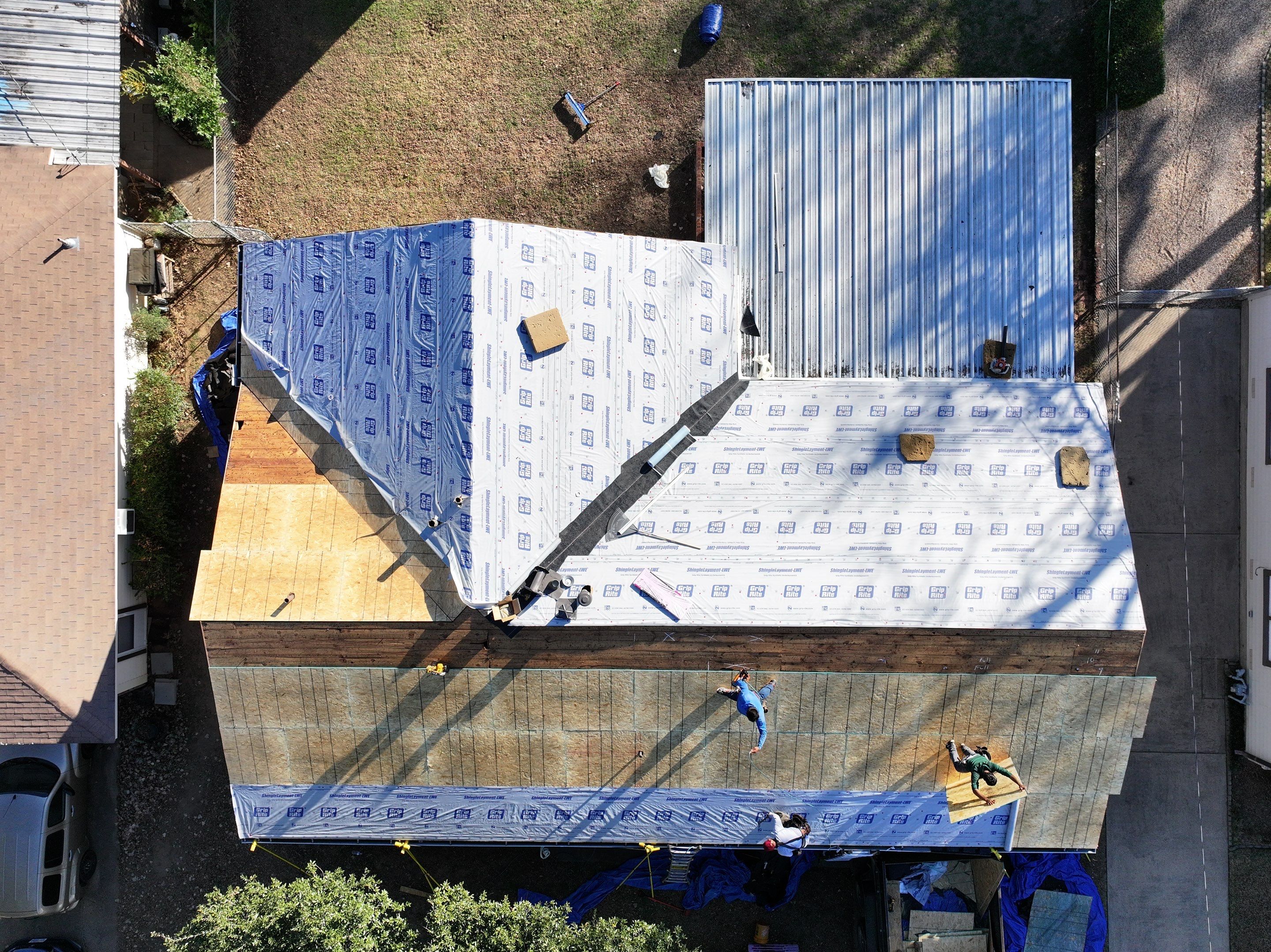 Owens Corning Duration Harbor blue, New Decking!!! by Becker Roofing and Exteriors