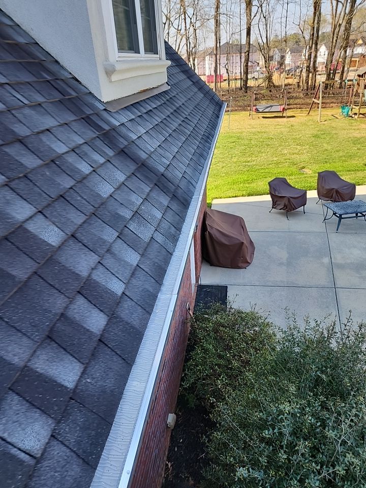 Gutter Guard Instalation using Leaf Blaster Pro by Gutter Glove by Power Wash Masters LLC