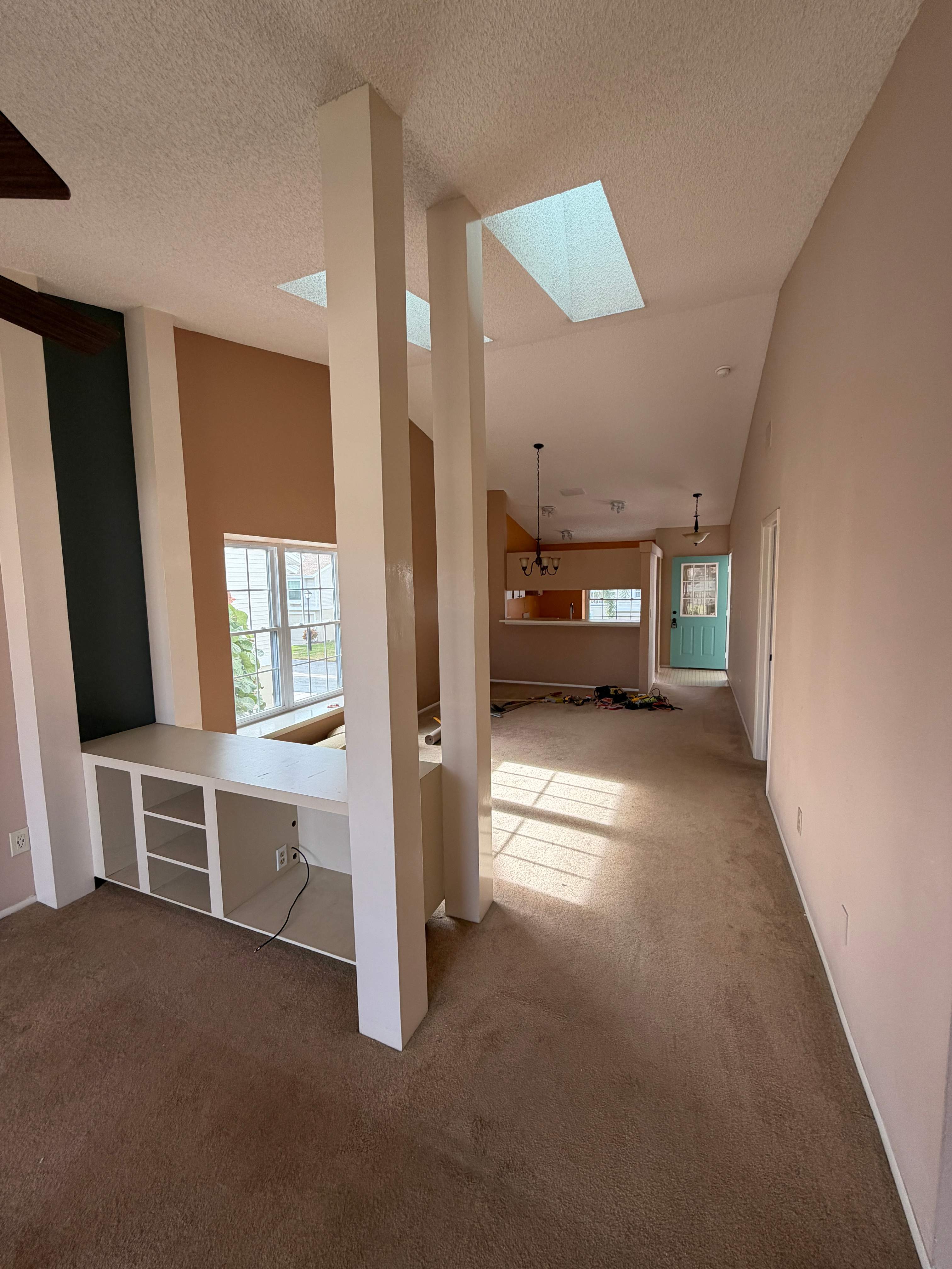 Treasure Island Interior Remodel Featuring Vaulted Ceilings and Custom Cabinetry by Vertical General Contracting