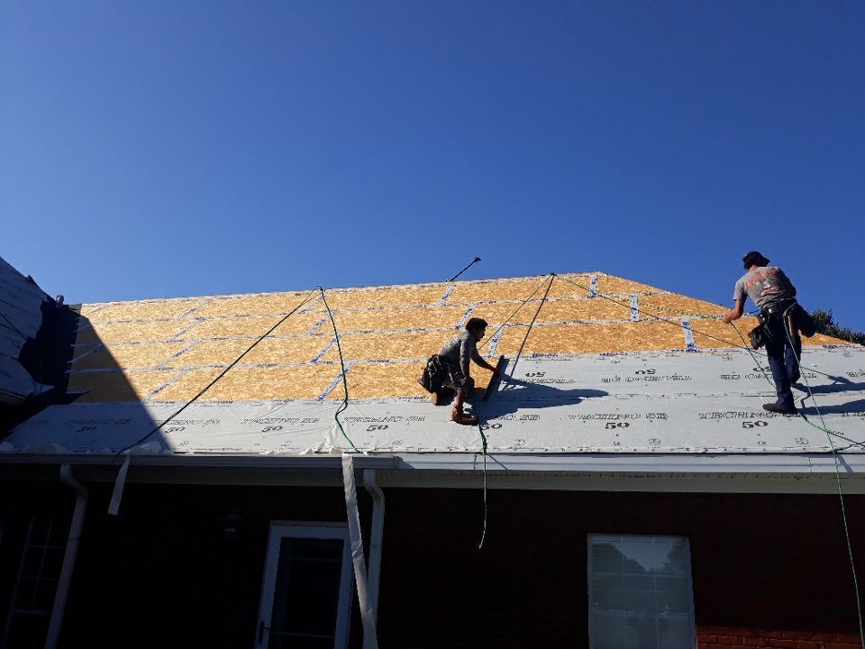 Residential Roofing Installation using Roof Replacement by American Roofing & Construction LLC