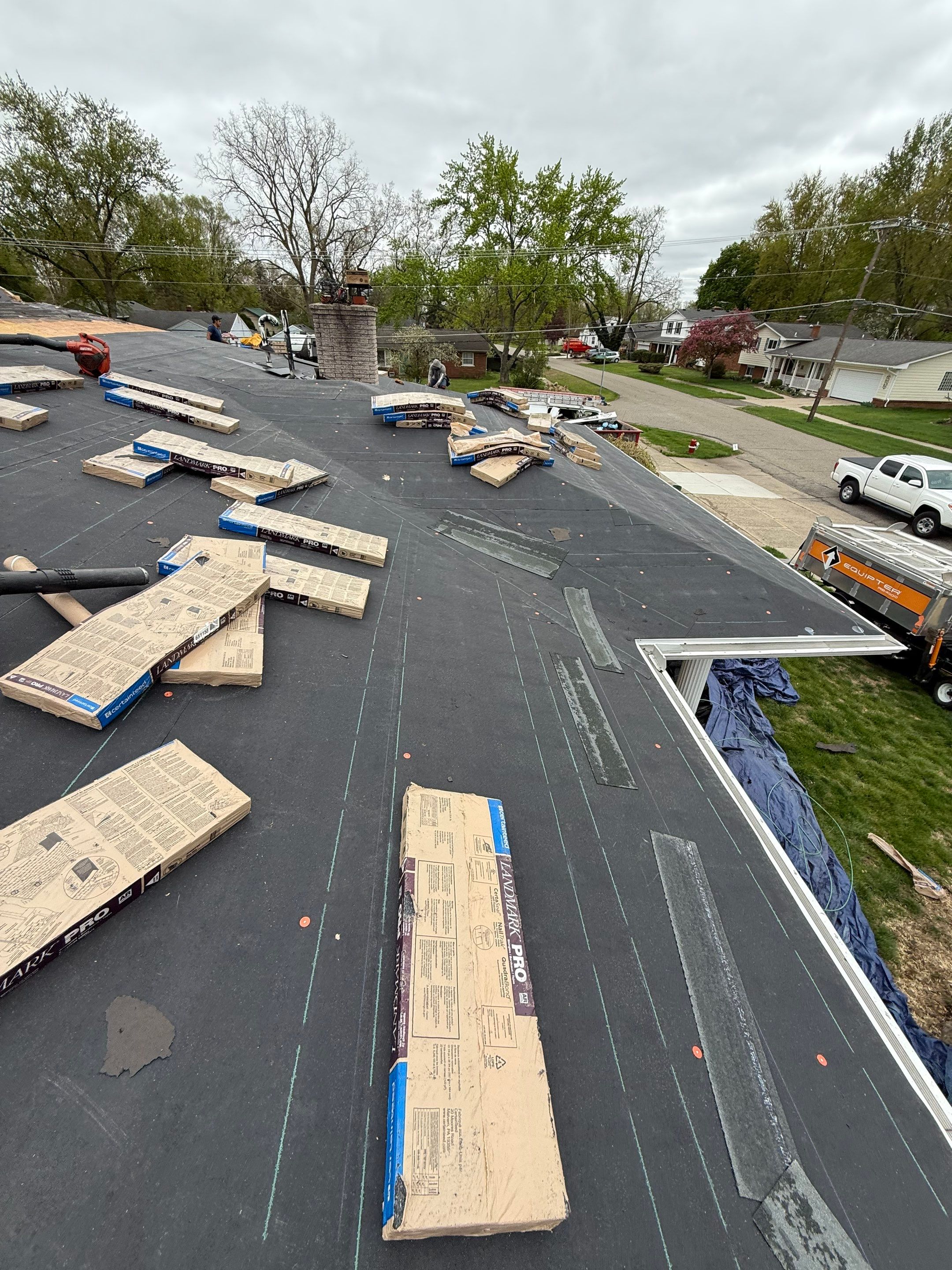 Project in Shelby Township by Eave Roofing