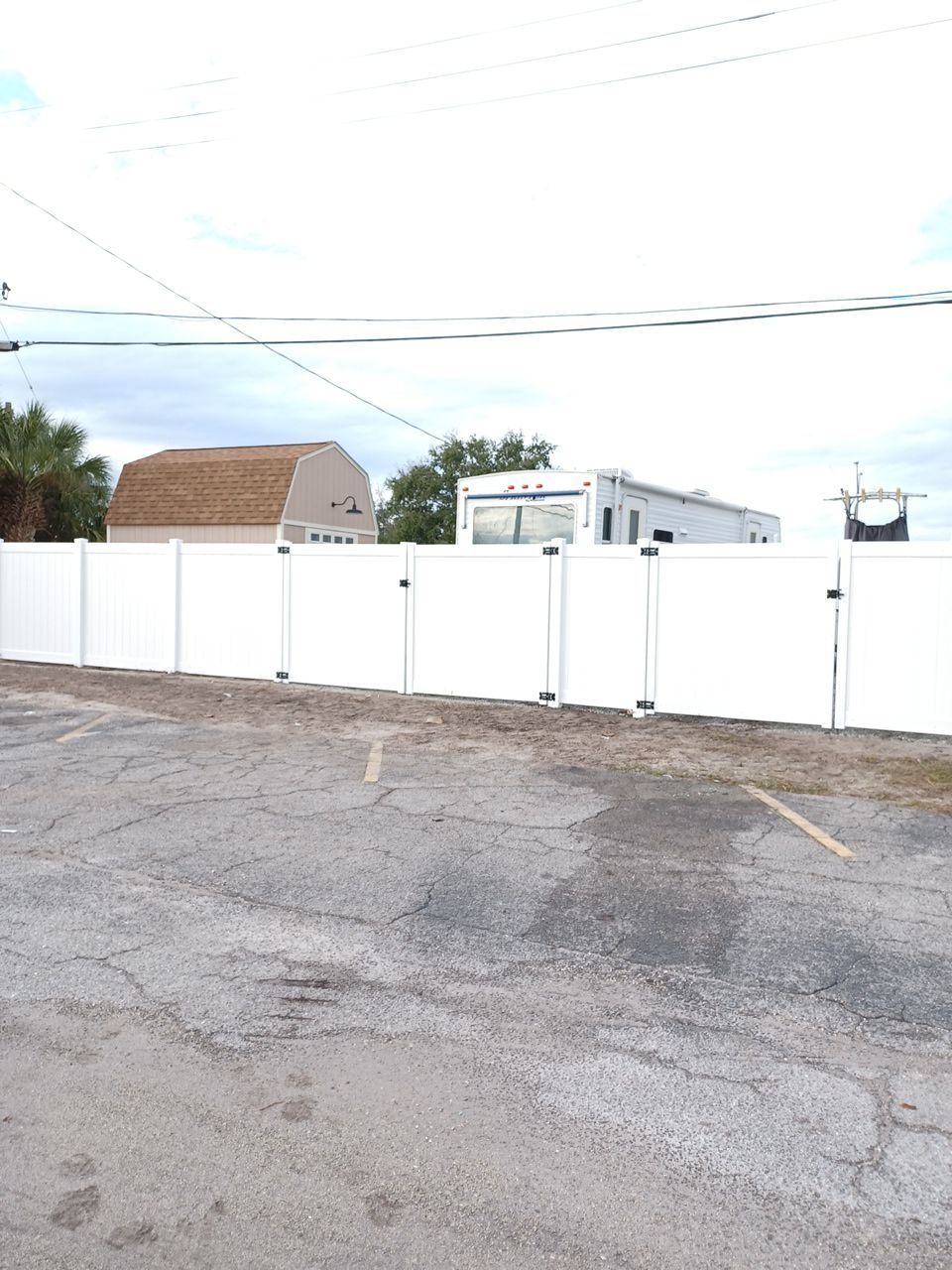 Bradenton, Fl Commercial Vinyl Fence by Asap fence and gates, LLC