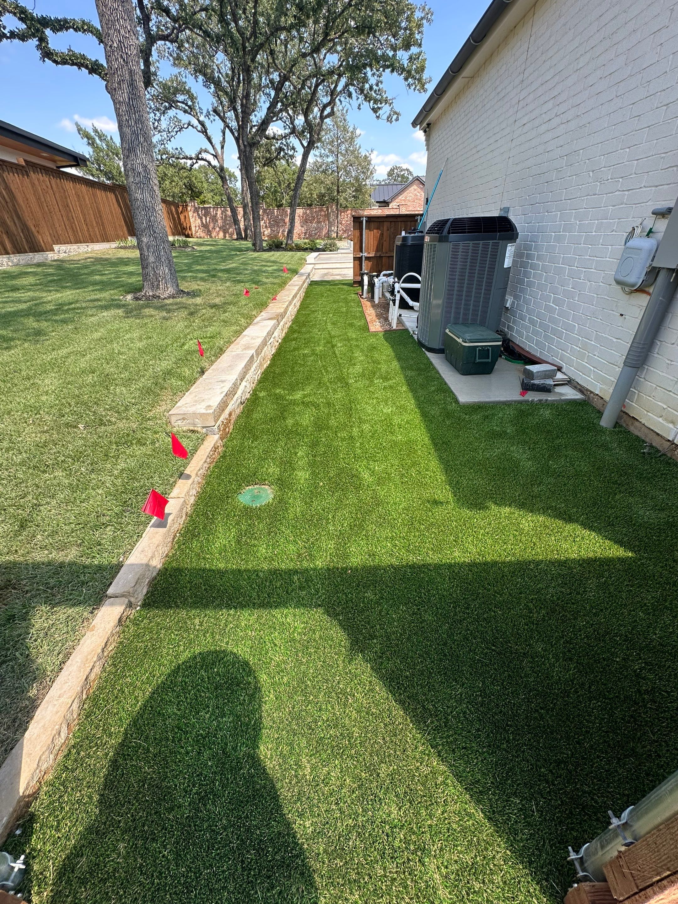 Project in Southlake by Turf Concepts