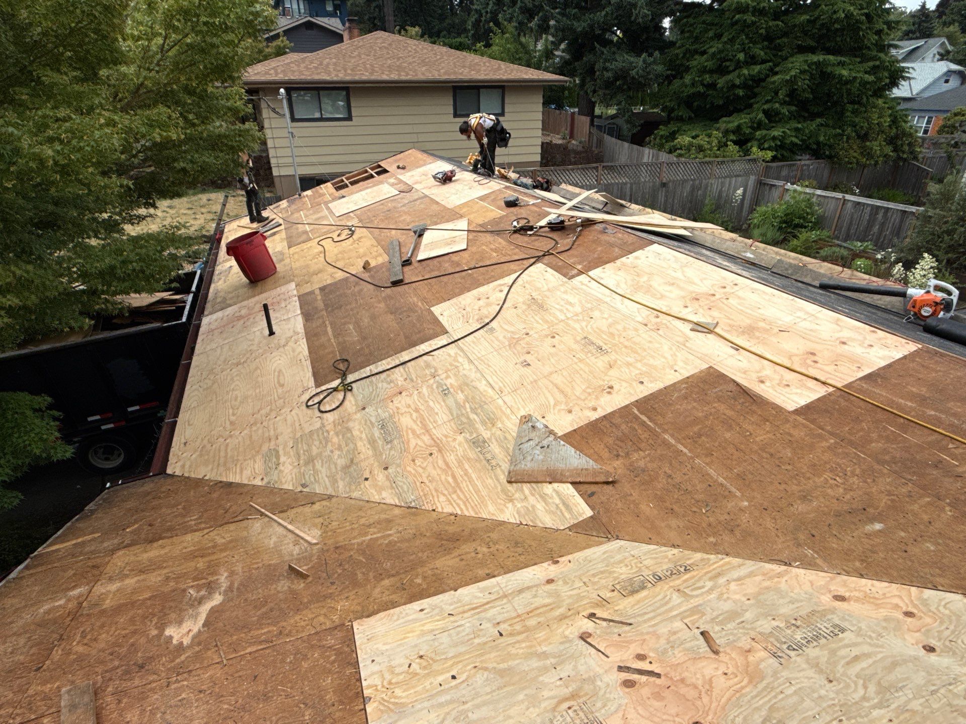 Project in Portland by Tom Leach Roofing