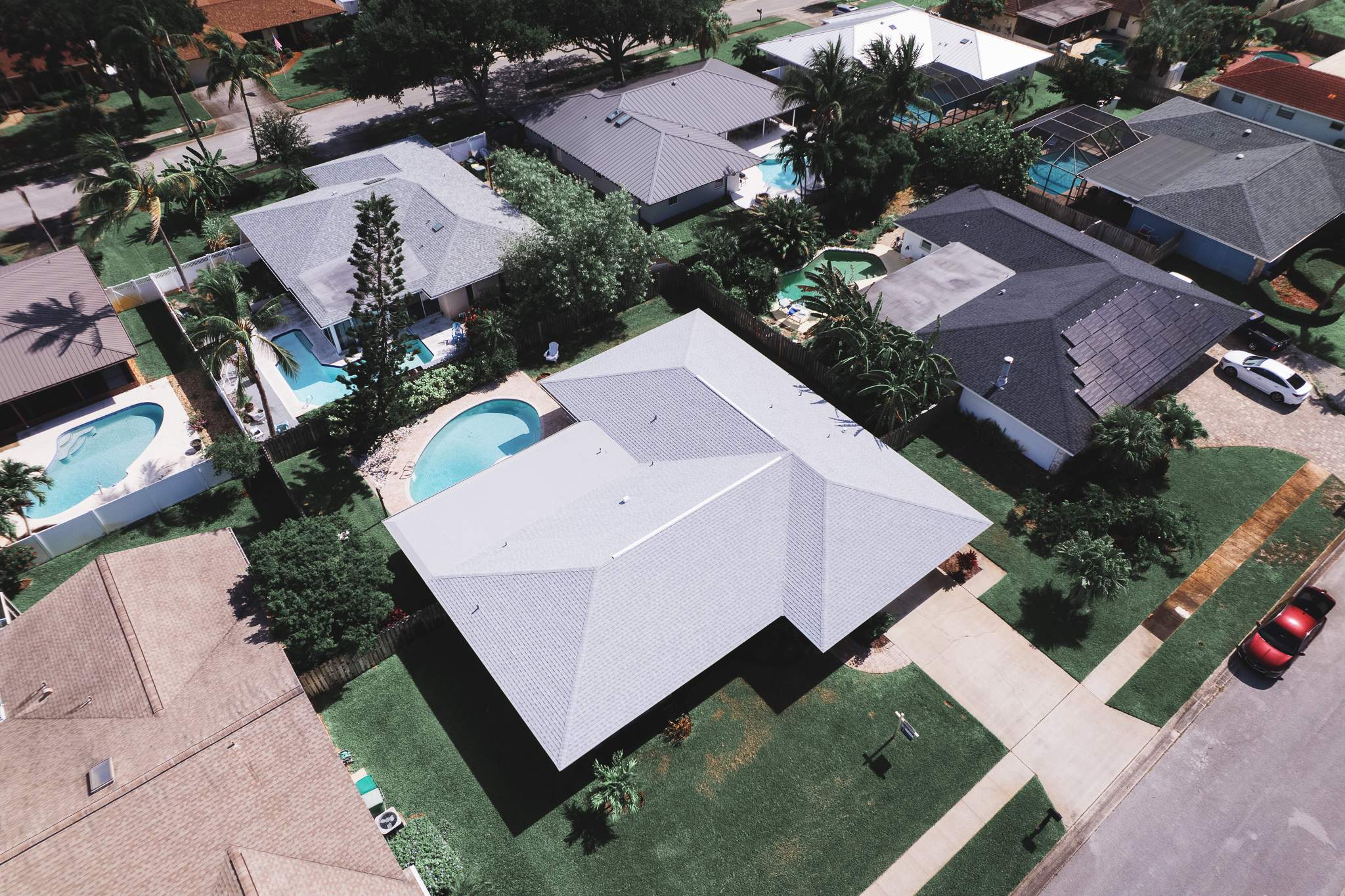 Satellite Beach Residential Roof Replacement With Architectural Shingles by Wiedmann Construction & Roofing