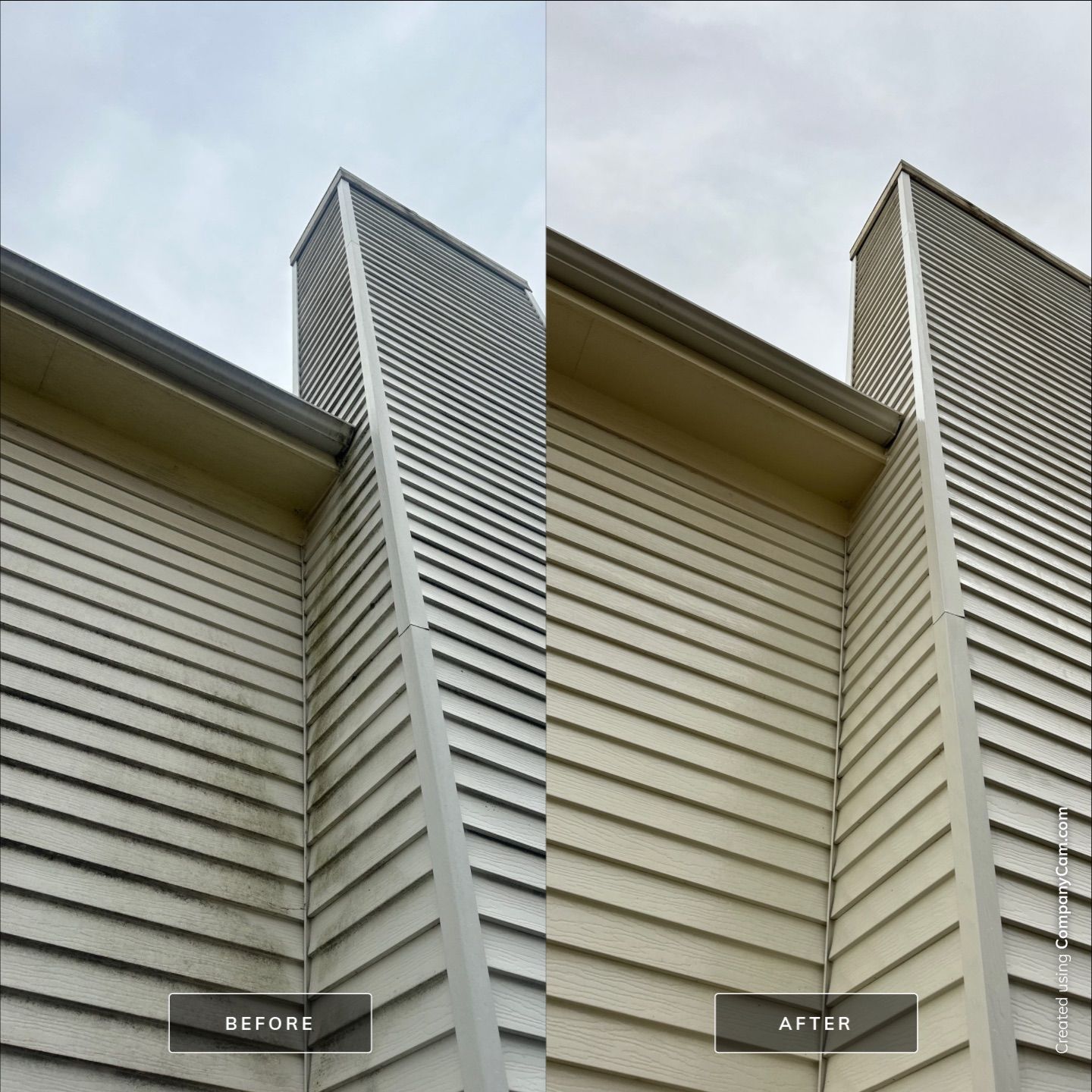 Project in Round Lake Beach by Simmons Power & Soft Washing