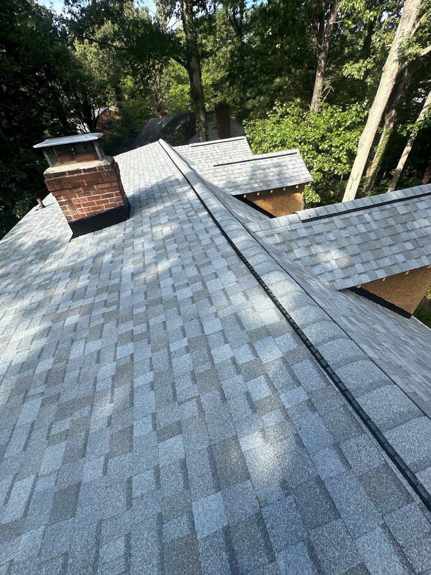 Architectural Shingle Roof Replacement as Part of an Addition by Cade Construction
