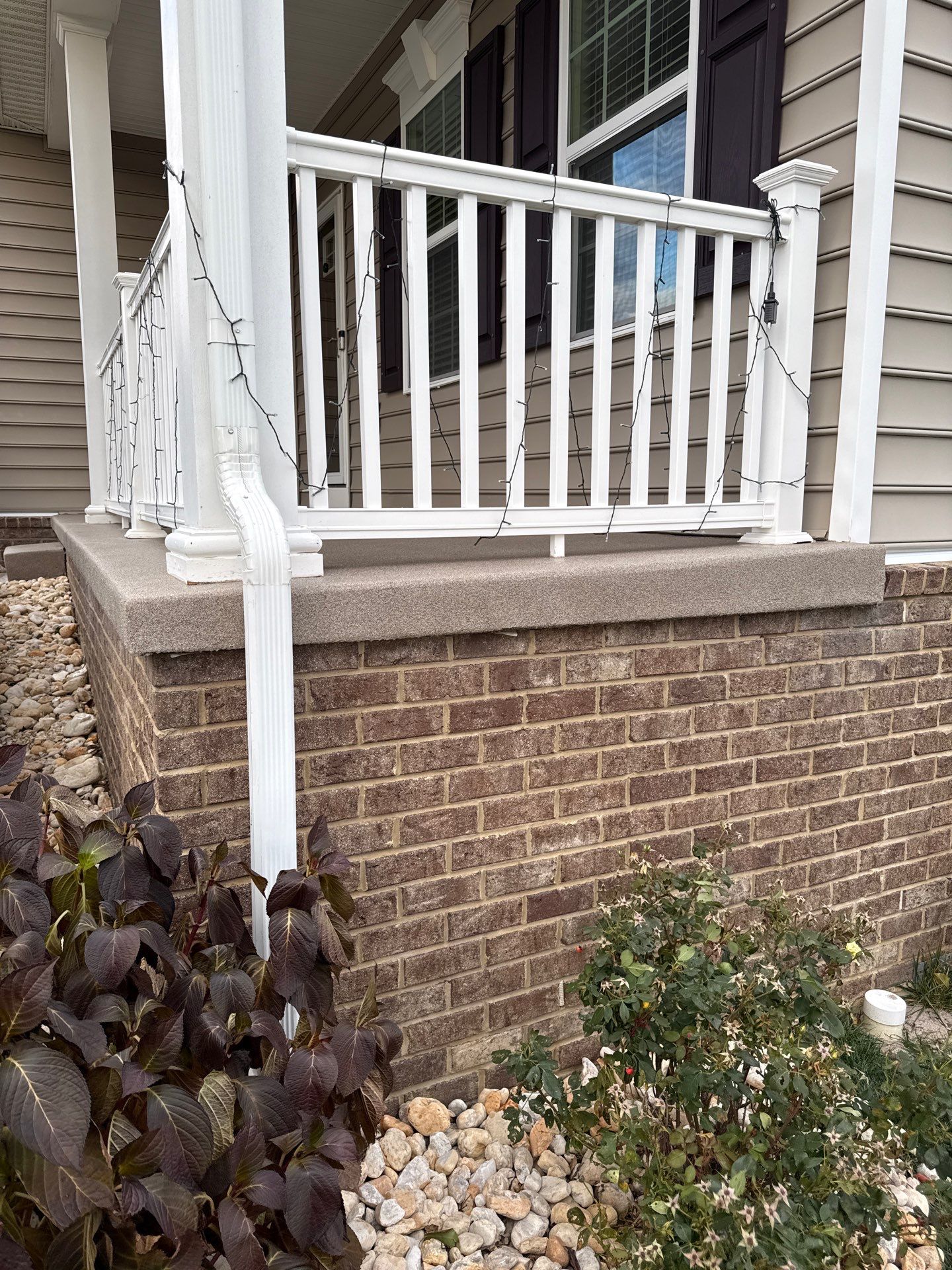 Porch + Garage Project in Oakdale by Floors in a Day, Inc
