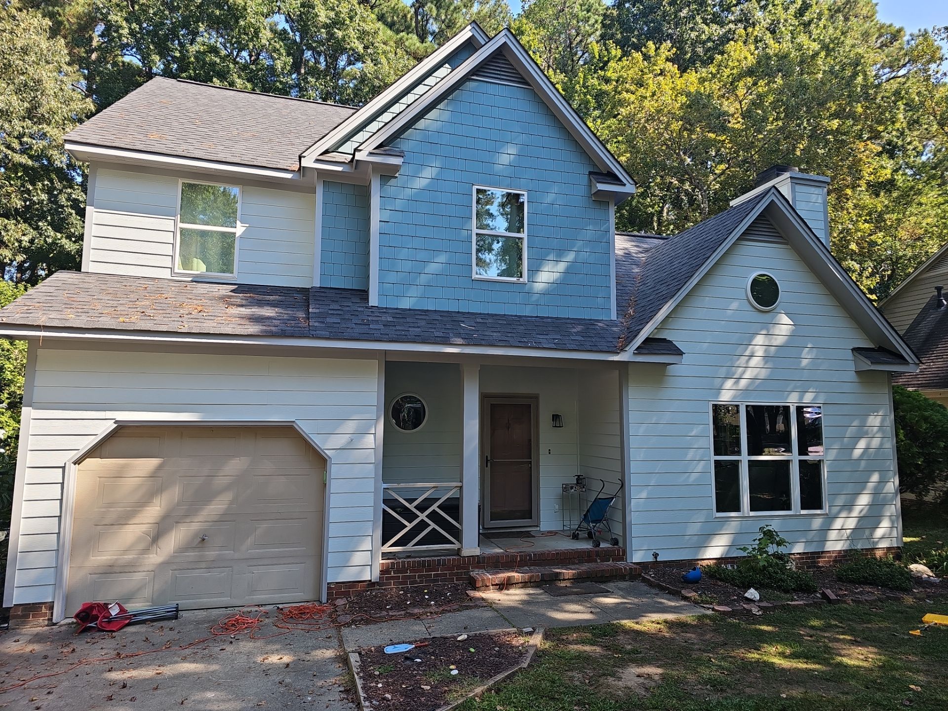 New Windows, Siding, Trim, Fence, and Backyard Concrete Pad by Billy Weatherspoon Contractor