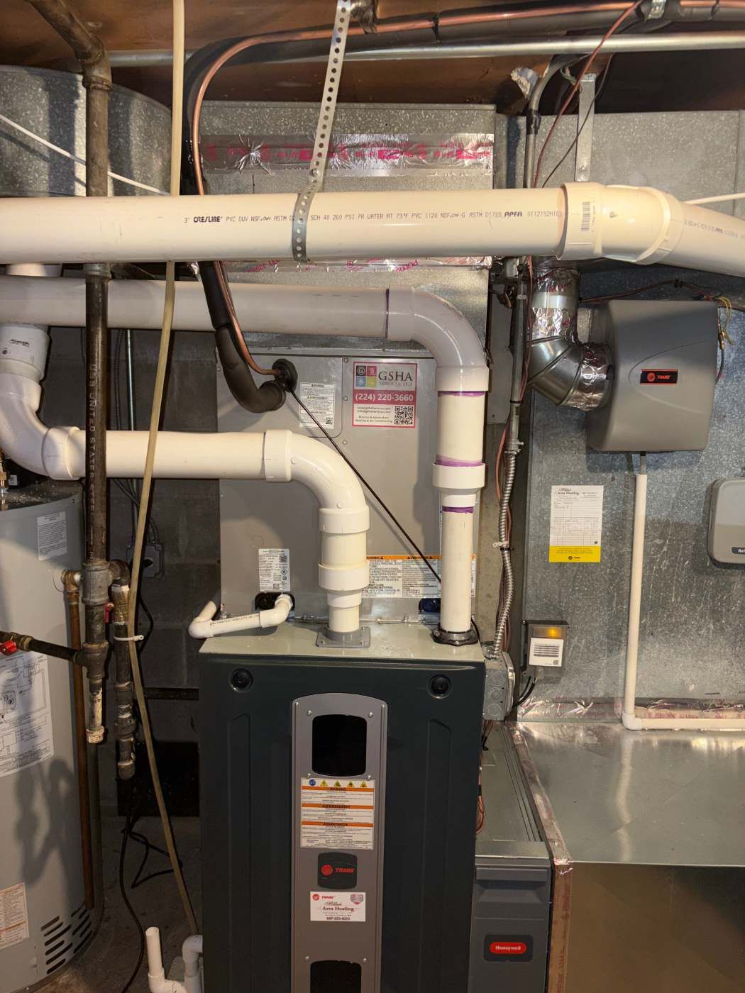 Carrier Performance 18 Two-Stage Air Conditioner Installation – Lincolnshire, IL | GSHA Services, LTD by GSHA Services LTD