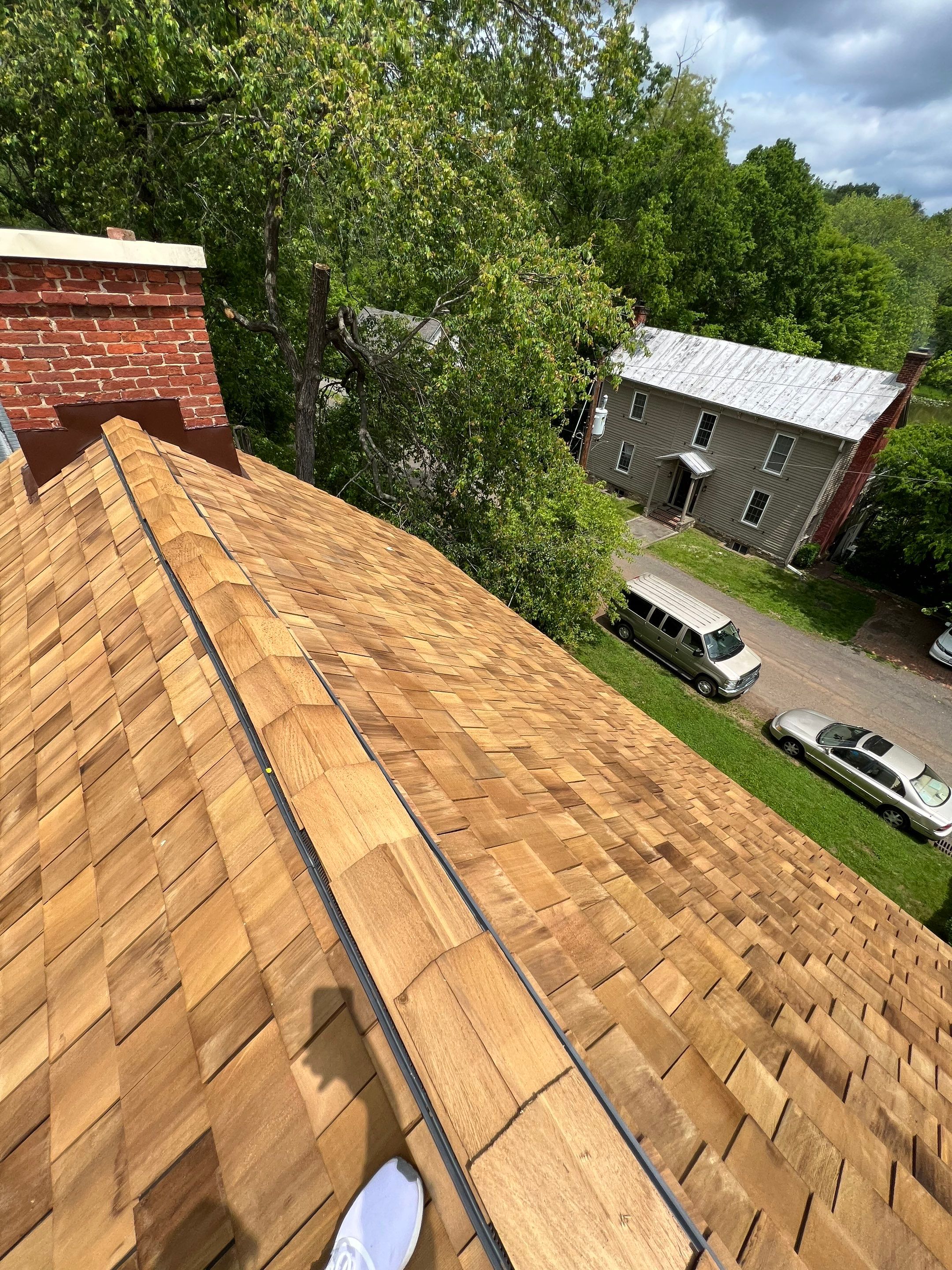 Gainesville Historic Structure: Western Red Cedar #1 Perfection G&R CCA Cedar Shakes by RM Banning, Inc.