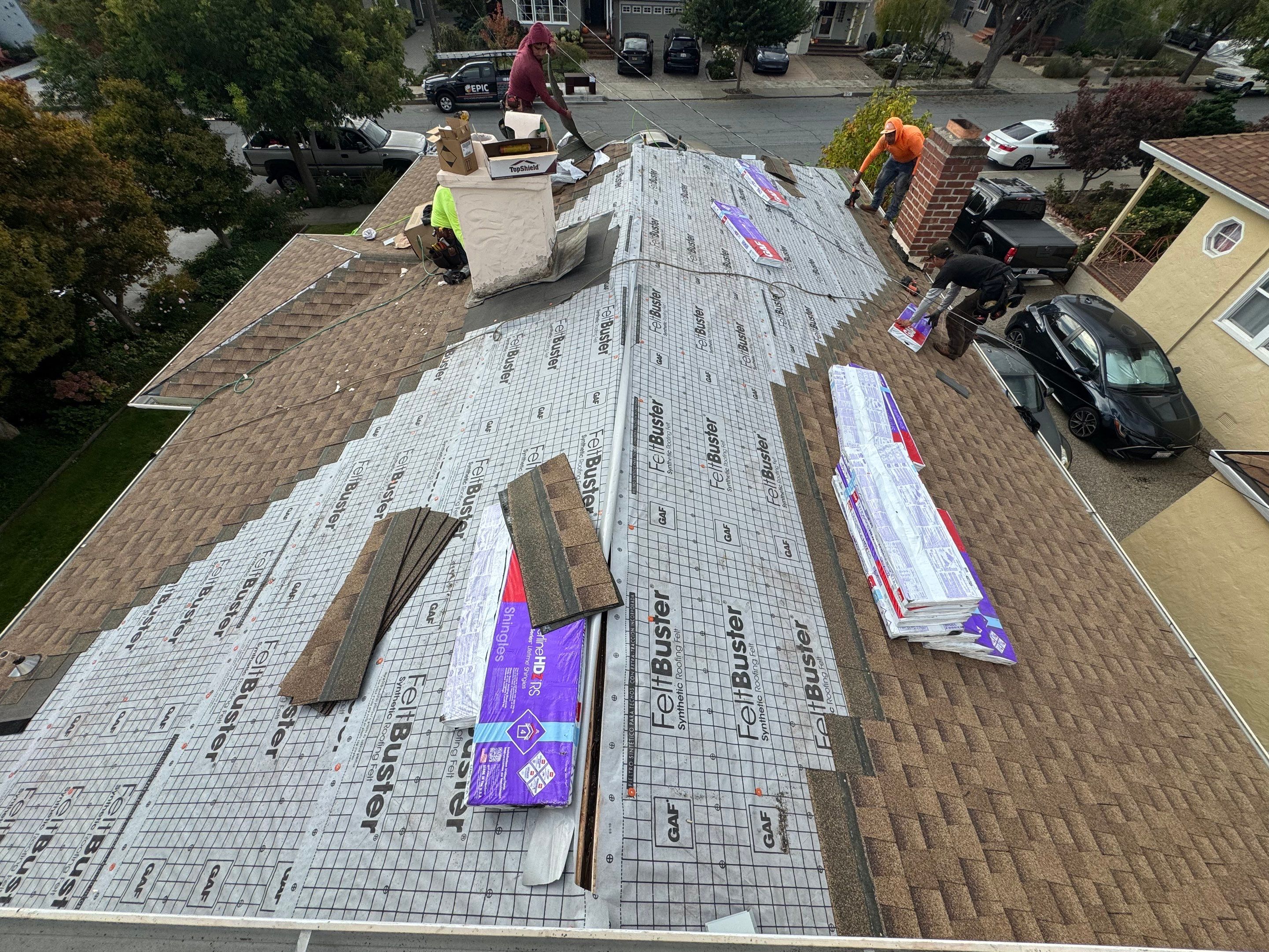 Roof Replacement - San Leandro, CA 94577 by Epic Roof Replacement