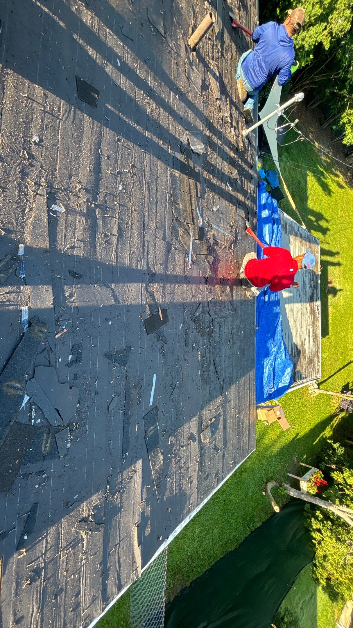 Roof Replacement using Owens Corning Onyx Black by 180 Contractors