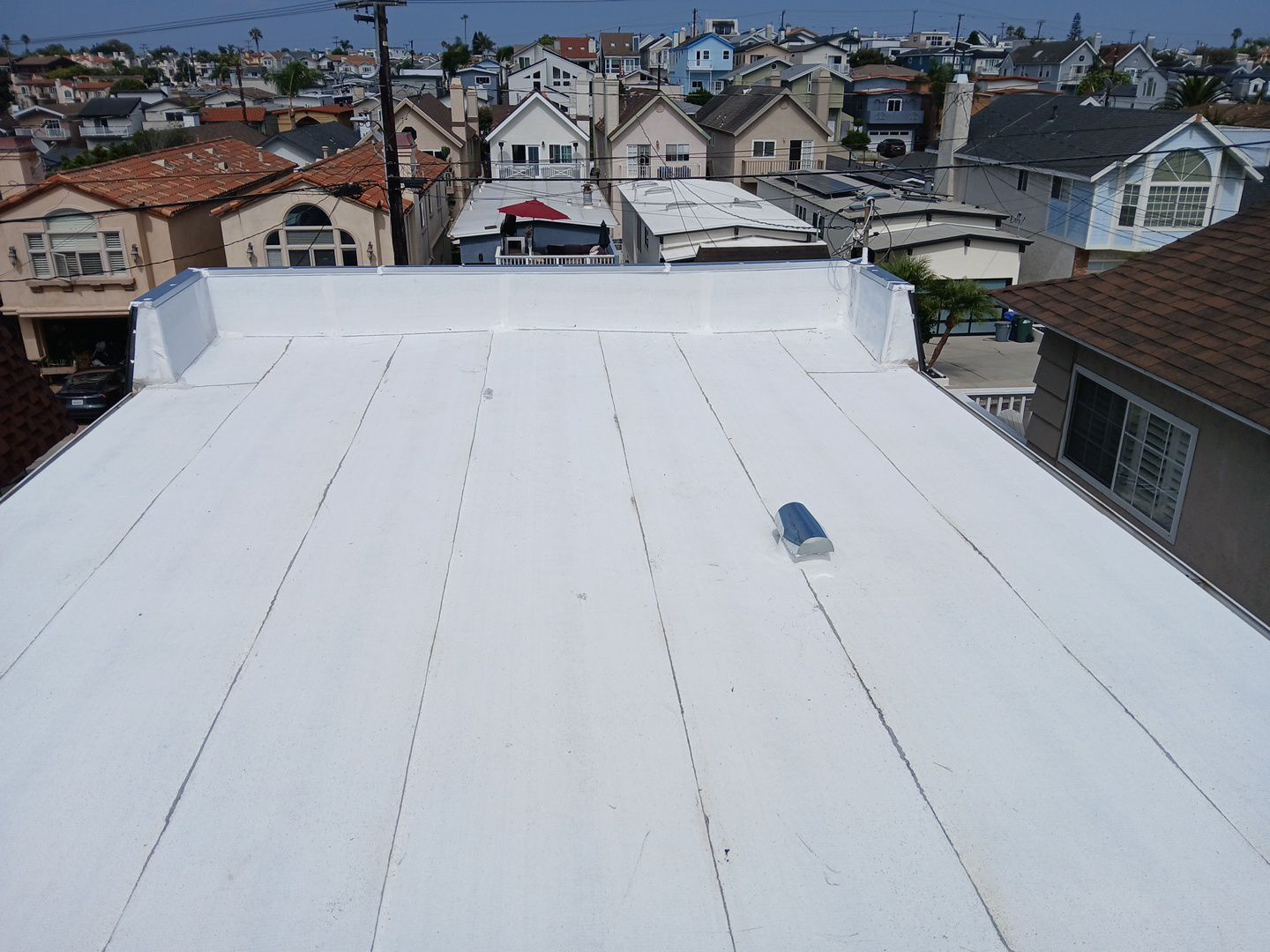 Residential Torch-Down Project in Redondo Beach by Hull Brothers Roofing