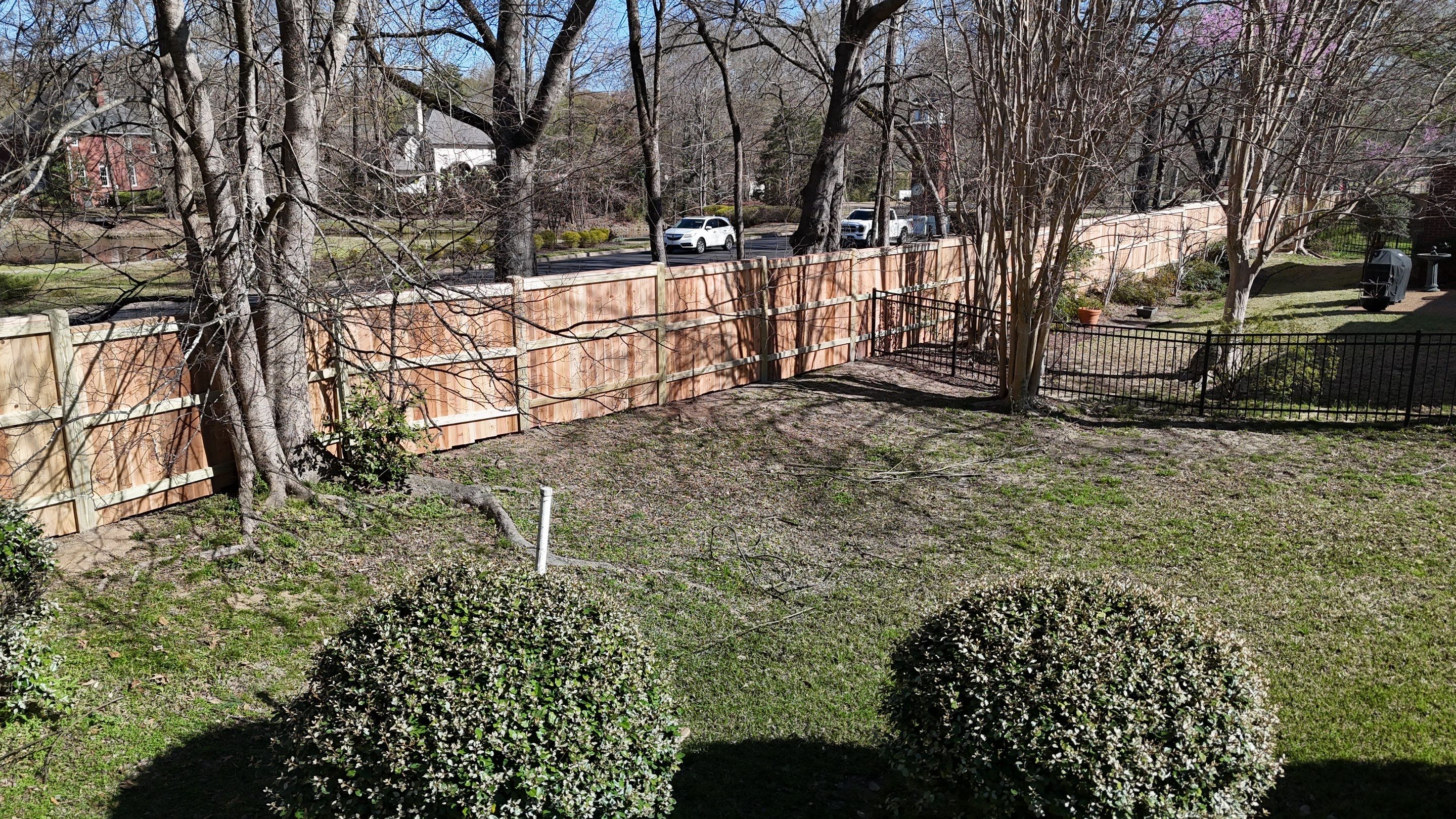 6' Cedar Good Neighbor 6x6 by Roberson Construction LLC