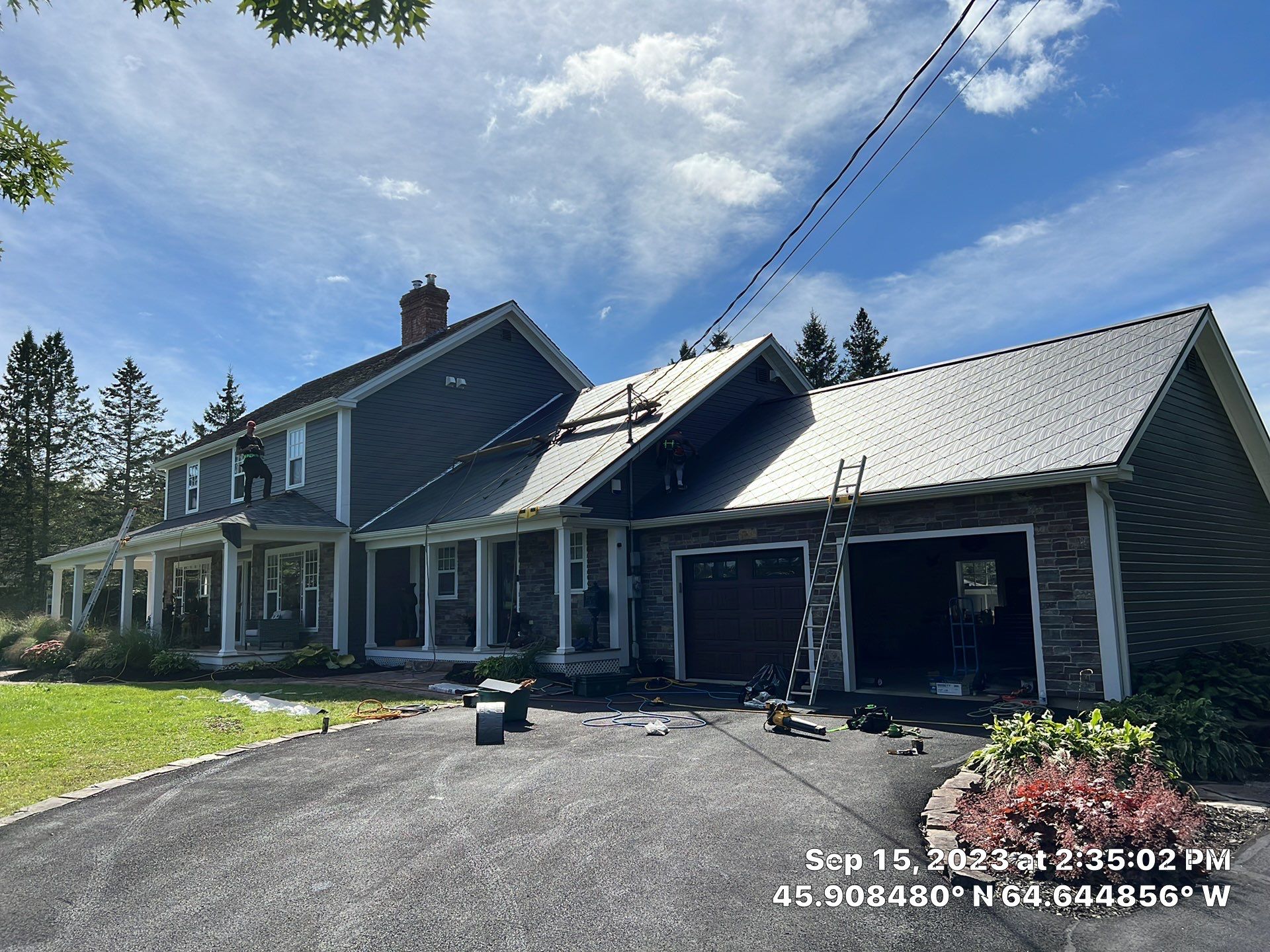 New Diamond Metal Roof by Bobby Built