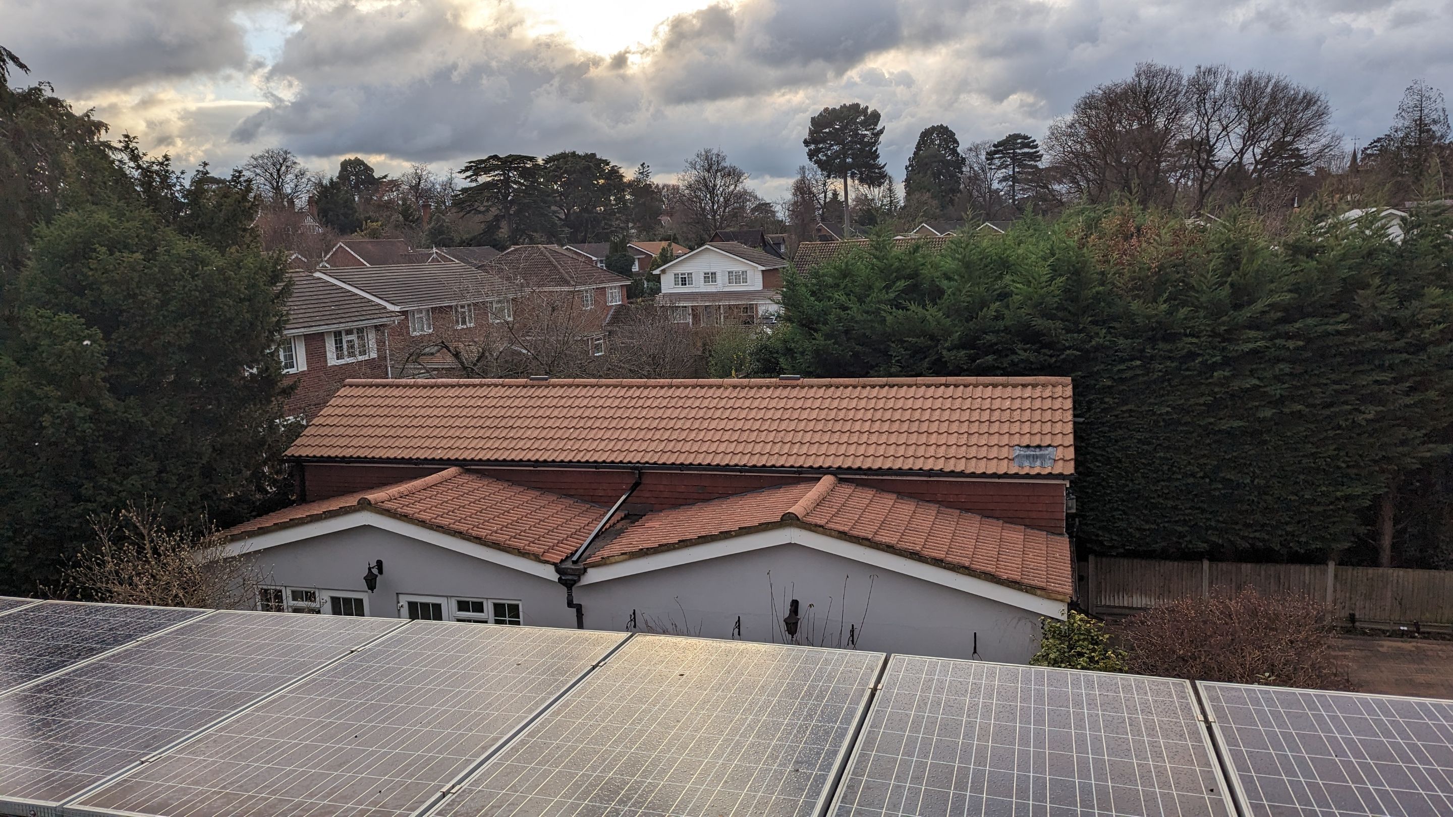 Roof and Driveway Clean using Honda 15lpm Low Pressure Washing Machine by Ges Exterior Cleaning ltd