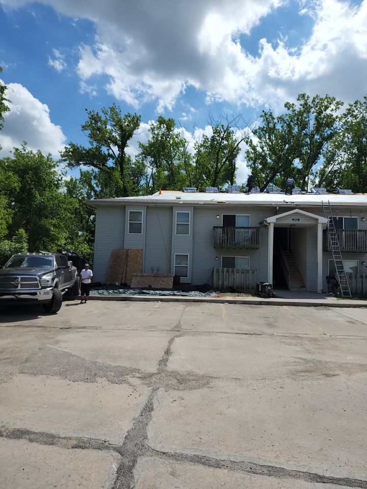 Multifamliy Complex ROOF REPLACEMNT with Ventilation Upgrades using Malarkey Vista Class III IR Shingles by Gorilla Exteriors Contracting, LLC