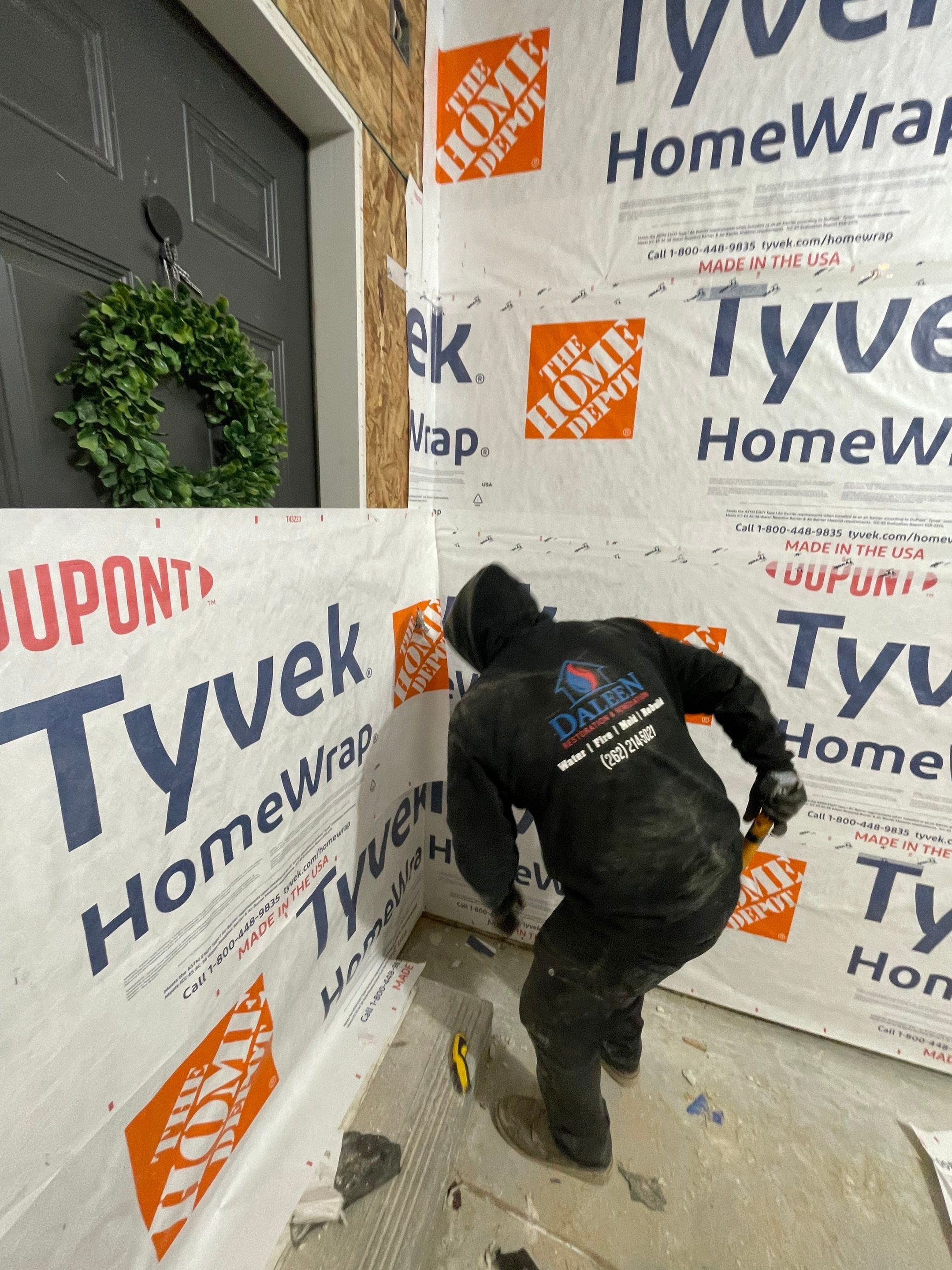 Project in Kenosha by Daleen Restoration & Remediation