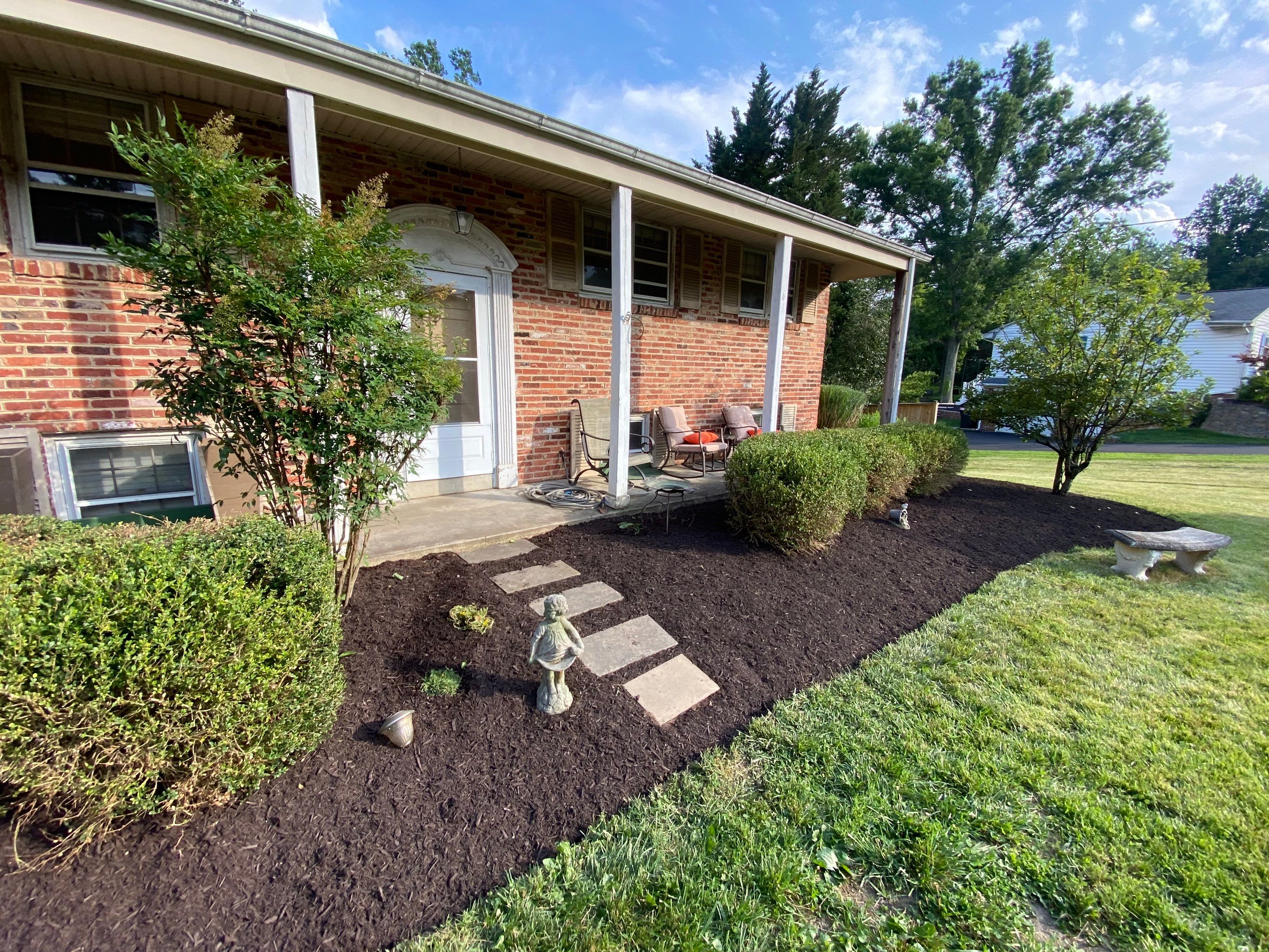 Landscape cleanup by The Smet Companies, LLC